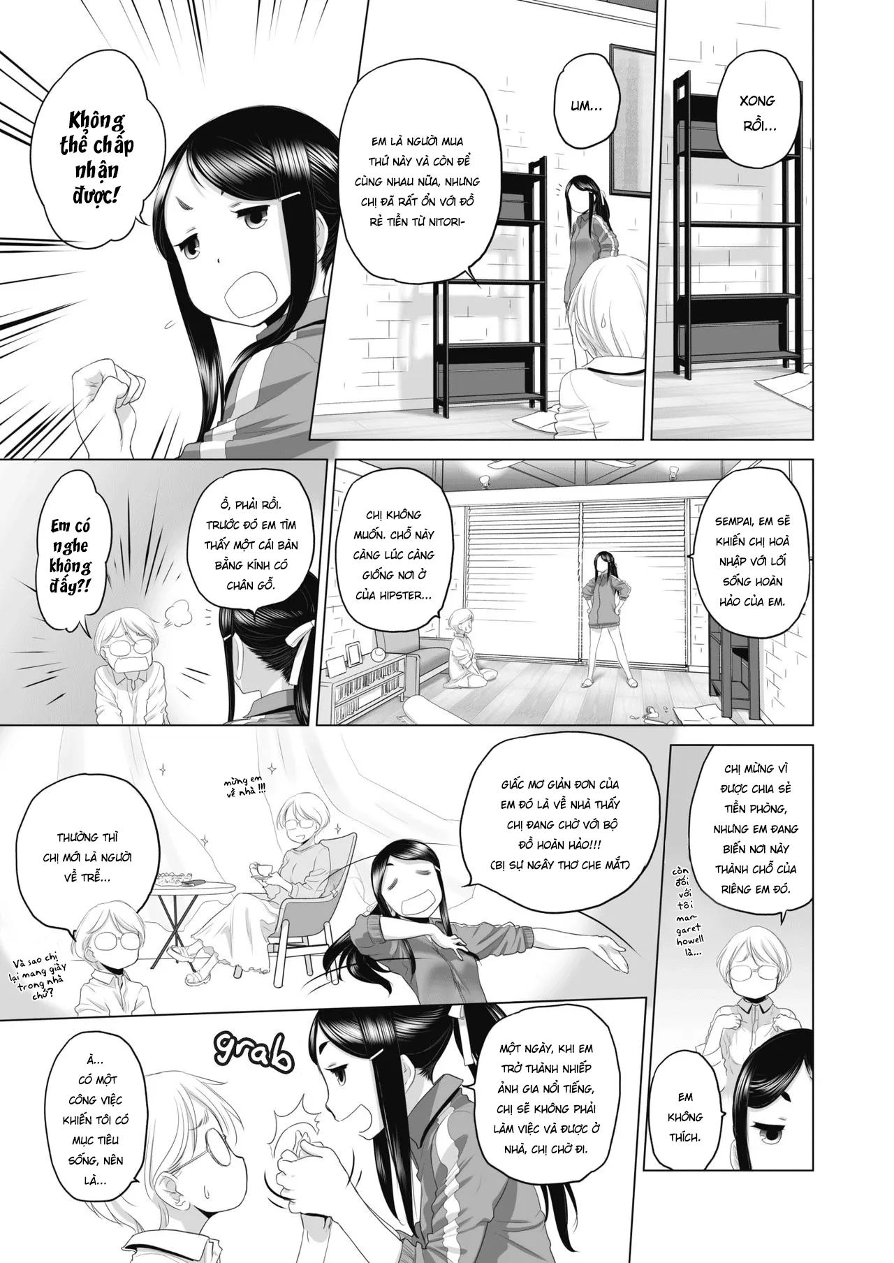 HentaiVN.net - Ảnh 3 - Tae-chan to Jimiko-san - Chap 1