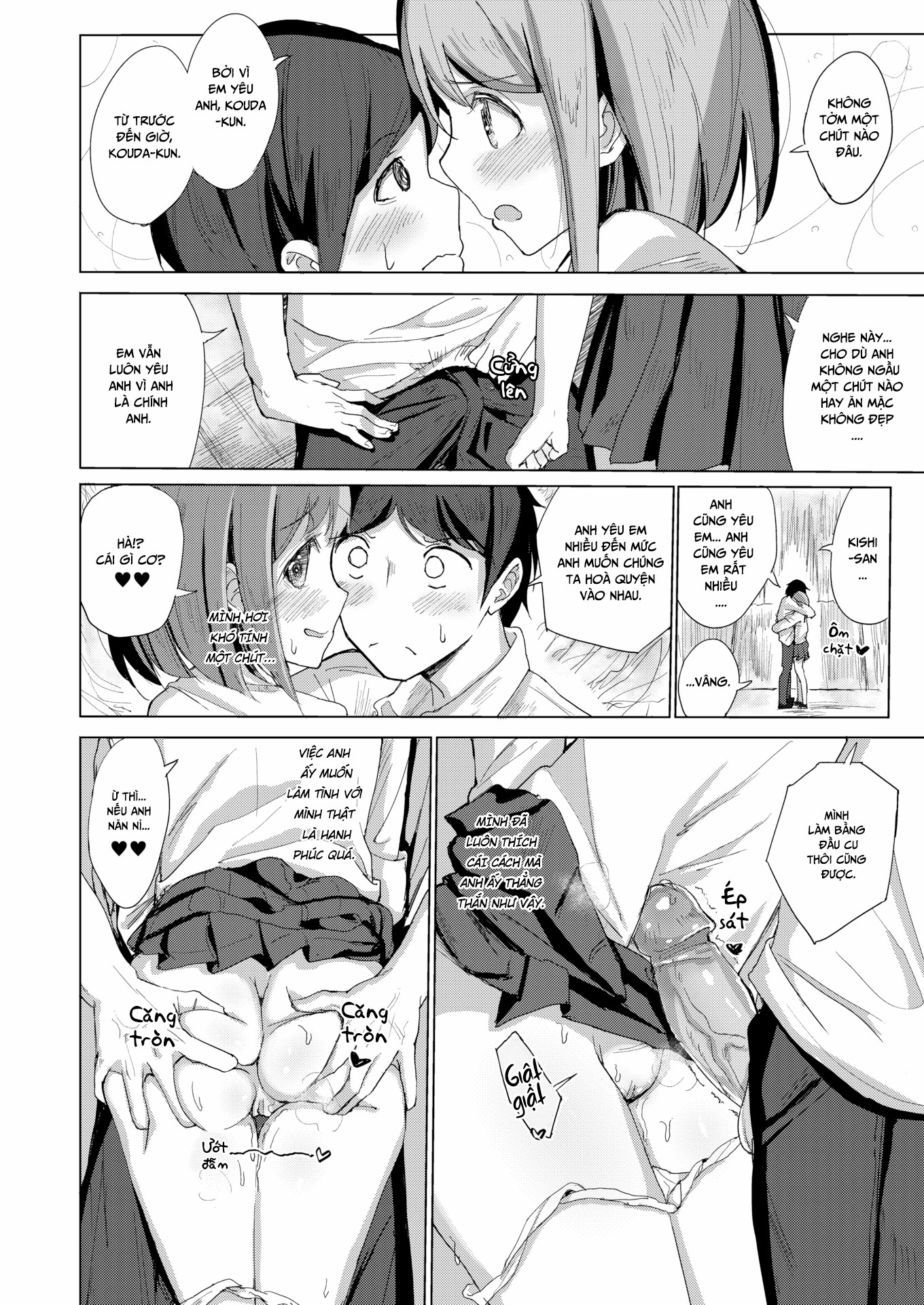 HentaiVN.net - Ảnh 10 - Vĩnh biệt quần lót [Goodbye Panties] - Chap 1