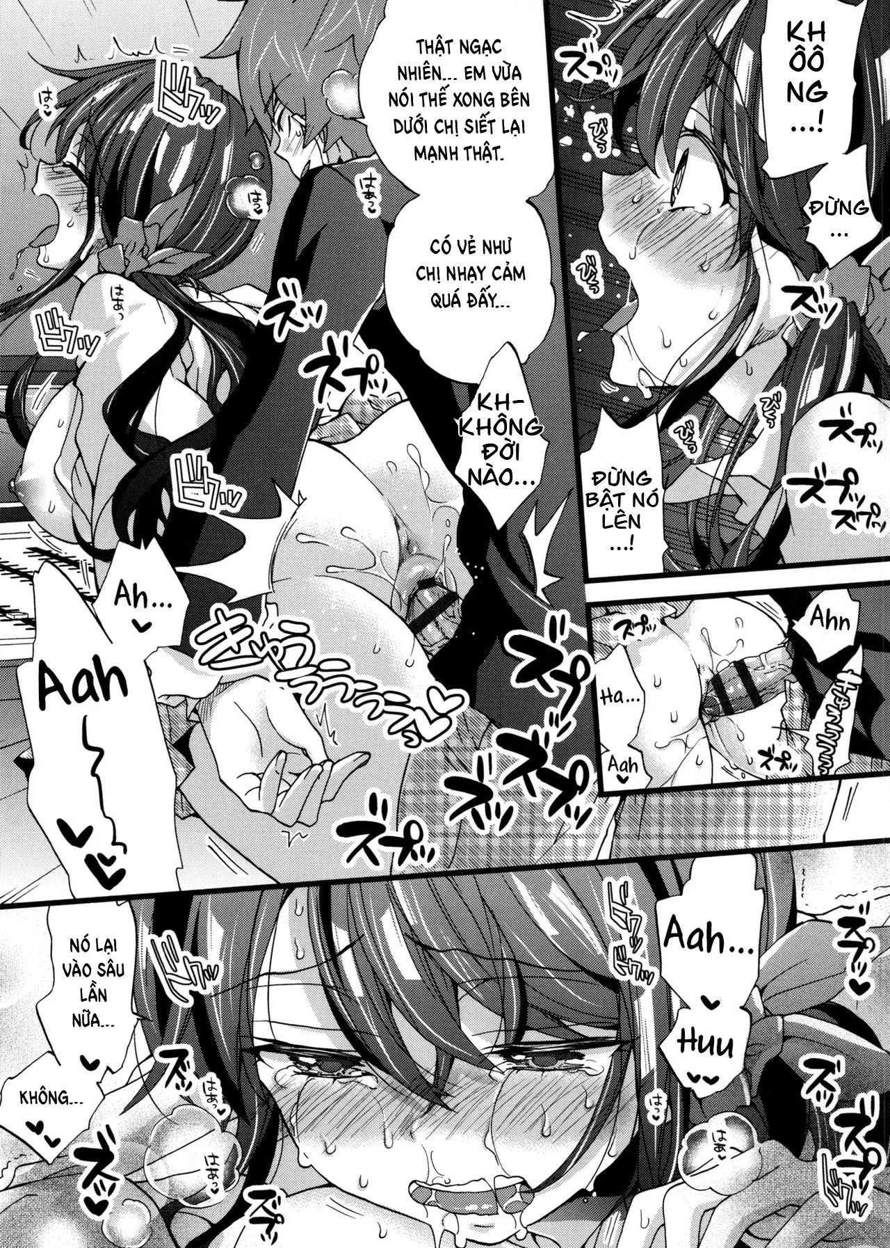 HentaiVN.net - Ảnh 18 - Chúng Tôi Rất Yên Tĩnh Ở Trên Đấy [We’re On Air So Be Quiet; Honbanchuu wa Oshizuka ni!] - Chap 1