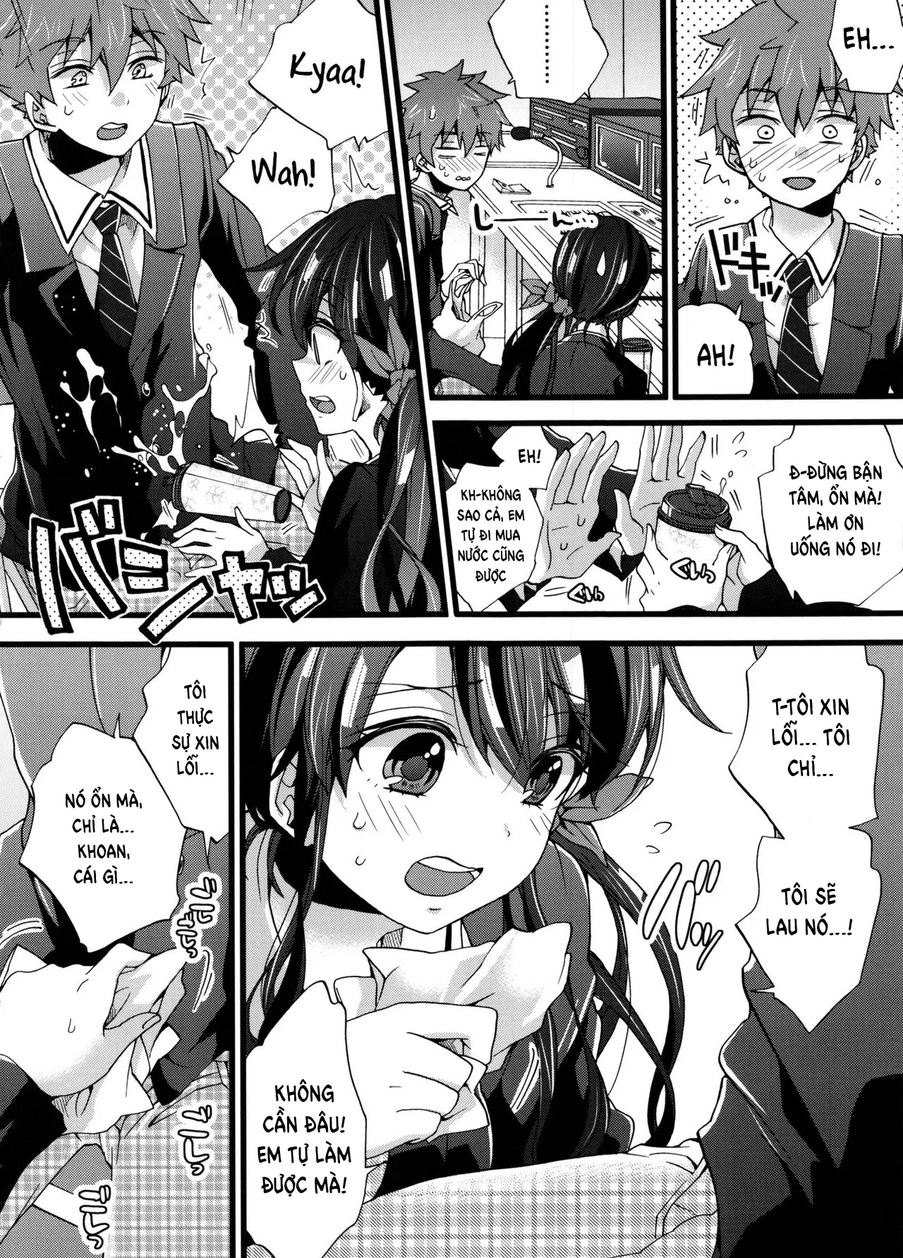 HentaiVN.net - Ảnh 7 - Chúng Tôi Rất Yên Tĩnh Ở Trên Đấy [We’re On Air So Be Quiet; Honbanchuu wa Oshizuka ni!] - Chap 1