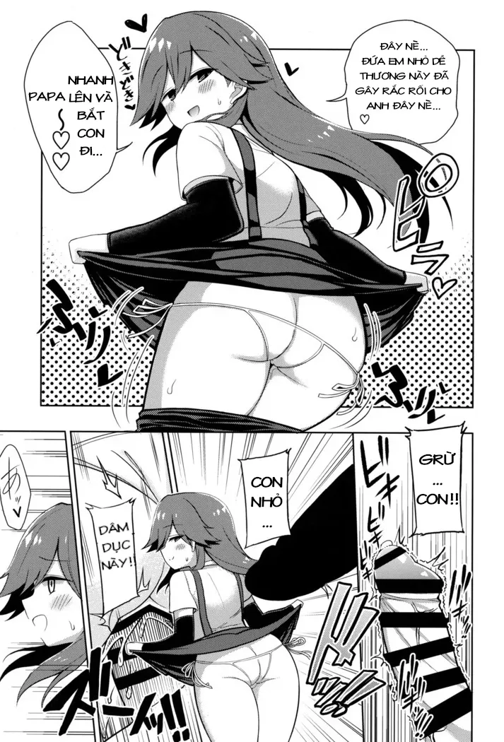 HentaiVN.net - Ảnh 10 - Em Arashio láu cá (Kantai Collection -KanColle-) [Little Girl Sweet Trap! - Kantai Collection] - Chap 1
