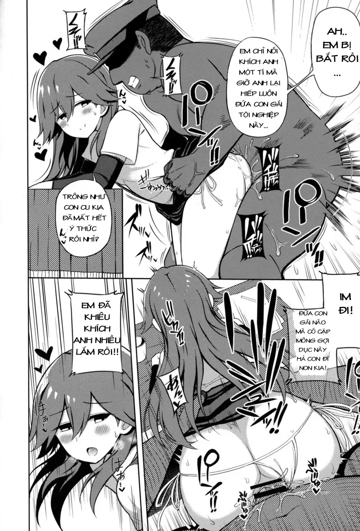 HentaiVN.net - Ảnh 11 - Em Arashio láu cá (Kantai Collection -KanColle-) [Little Girl Sweet Trap! - Kantai Collection] - Chap 1