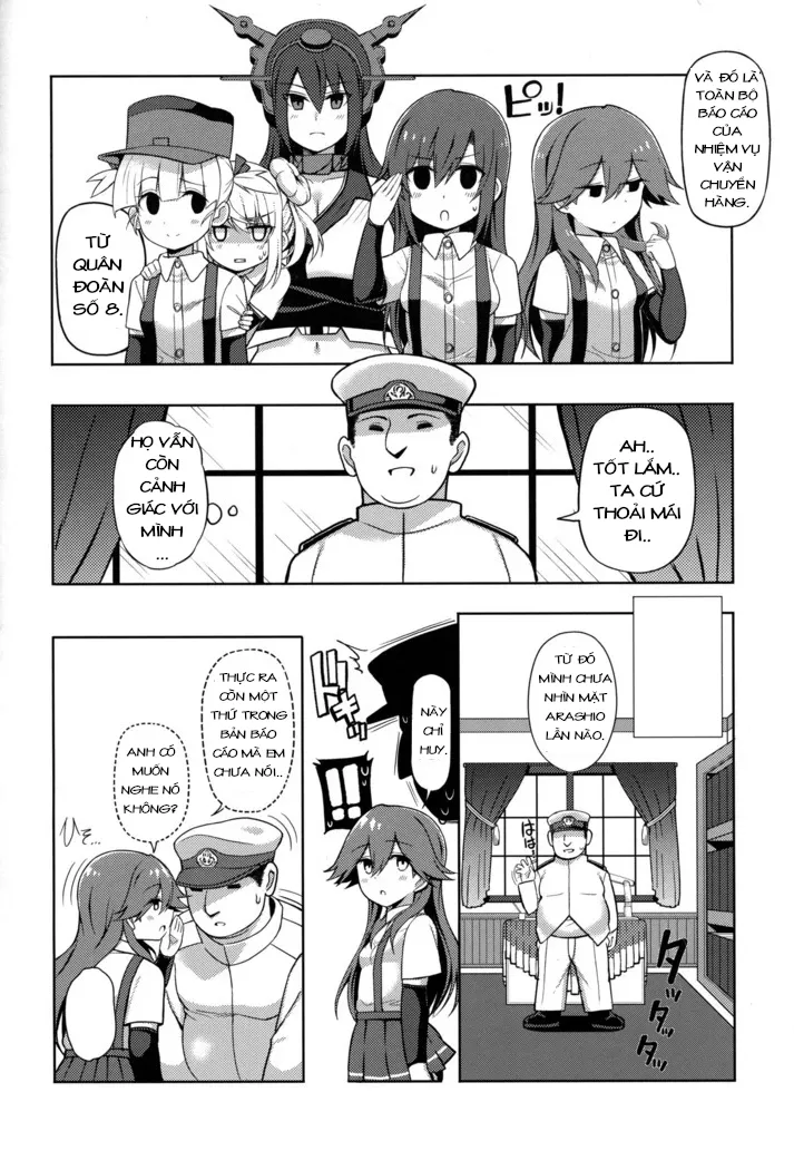 HentaiVN.net - Ảnh 17 - Em Arashio láu cá (Kantai Collection -KanColle-) [Little Girl Sweet Trap! - Kantai Collection] - Chap 1