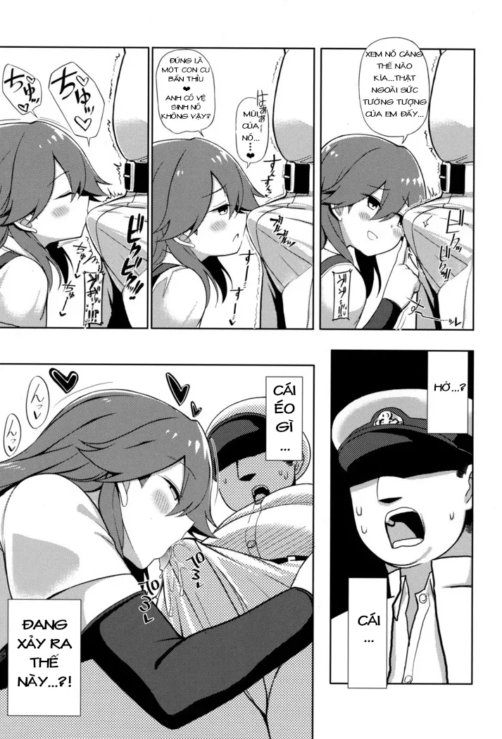 HentaiVN.net - Ảnh 6 - Em Arashio láu cá (Kantai Collection -KanColle-) [Little Girl Sweet Trap! - Kantai Collection] - Chap 1