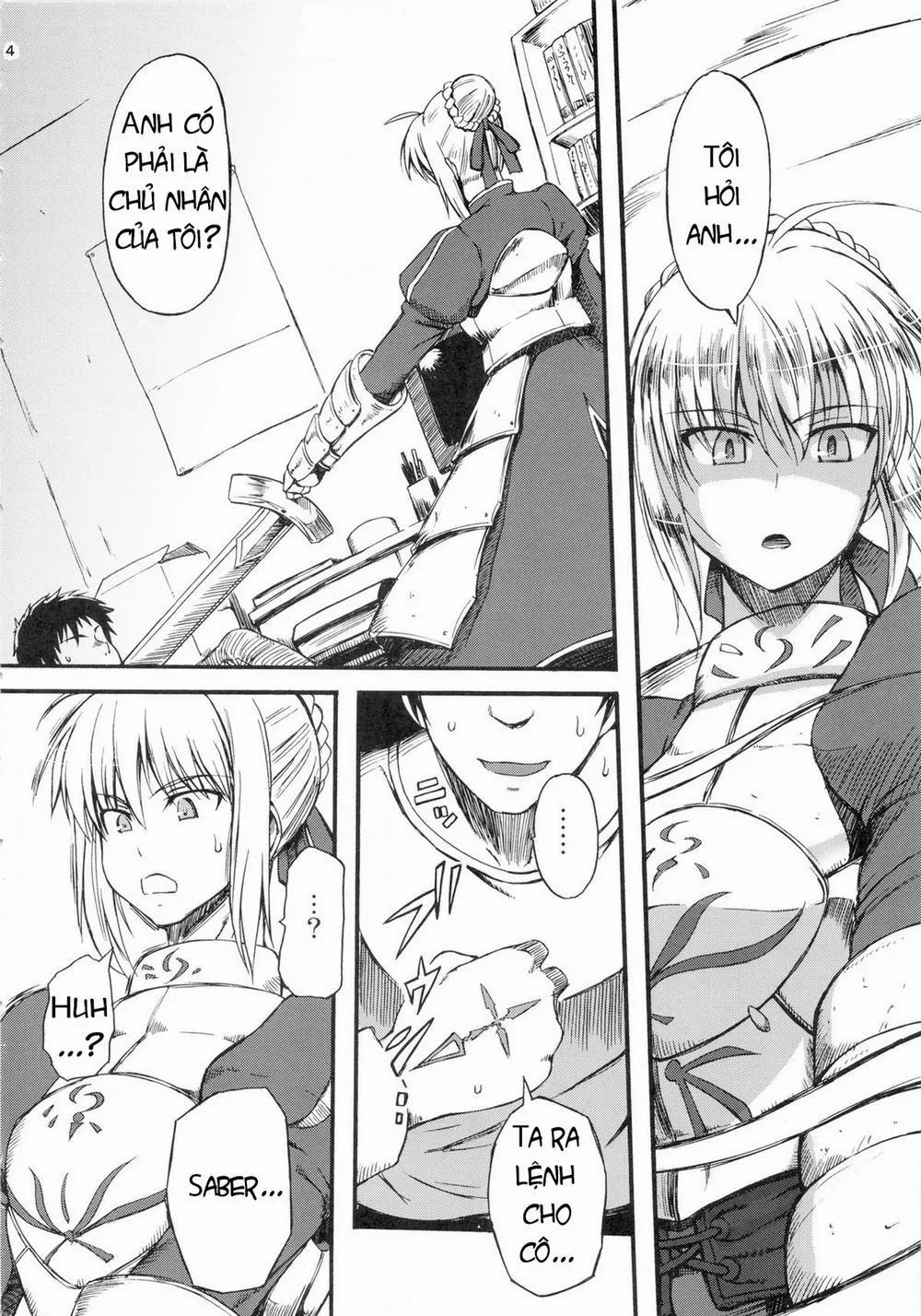 HentaiVN.net - Ảnh 4 - Tsuyomari Kishiou to Lovex Suru Hon (Fate/Stay Night) - Chap 1