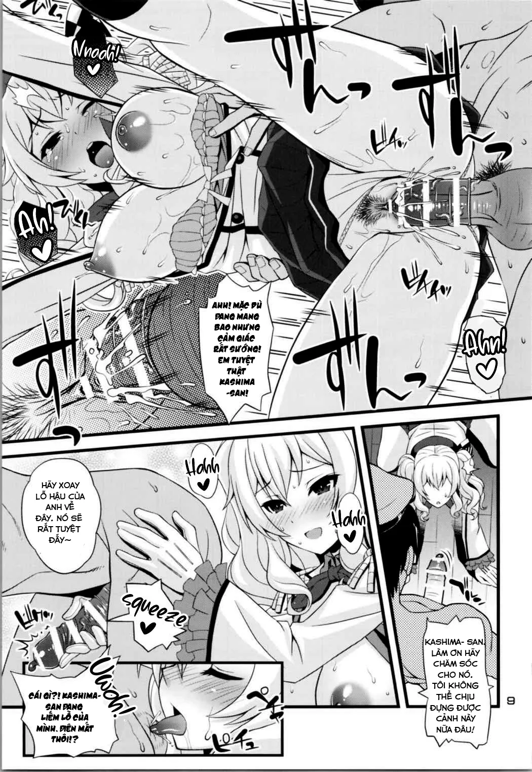 HentaiVN.net - Ảnh 9 - Oshaburisan (Kantai Collection) - Chap 1