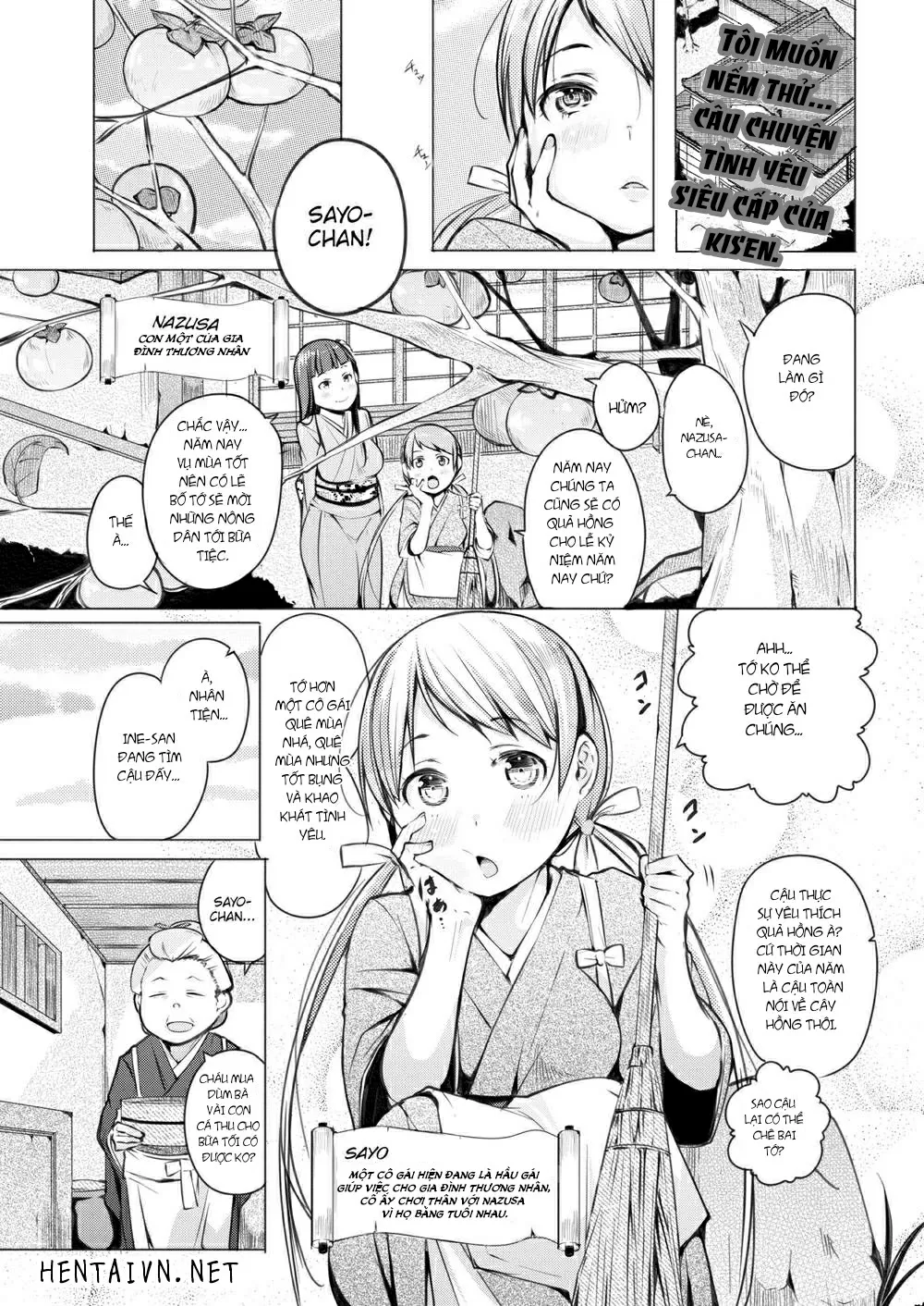 HentaiVN.net - Ảnh 4 - Hồng Gì Mà Thơm Ngon Thế? - Chap 1