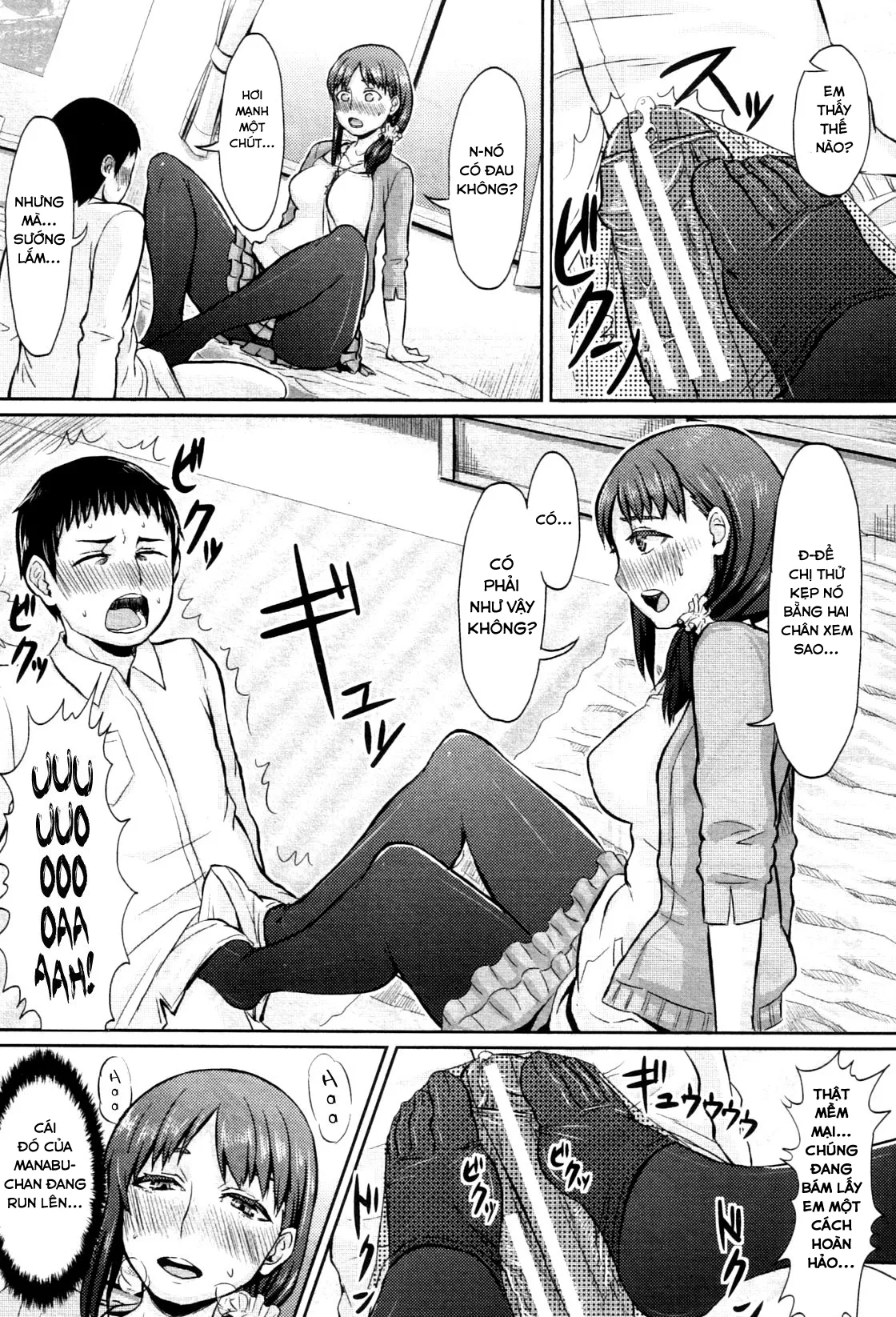 HentaiVN.net - Ảnh 15 - Onee-chan no Stocking - Chap 1
