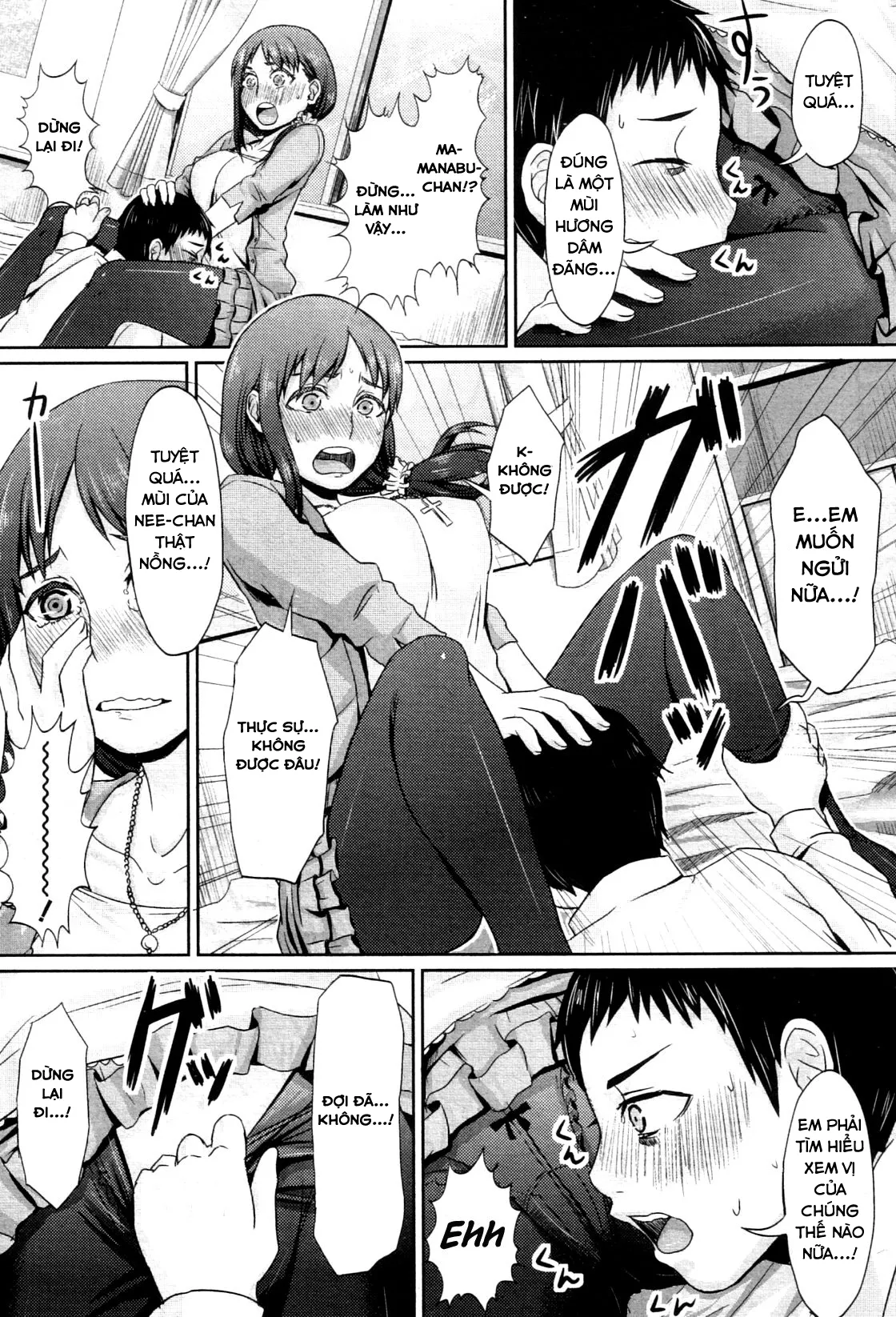 HentaiVN.net - Ảnh 19 - Onee-chan no Stocking - Chap 1