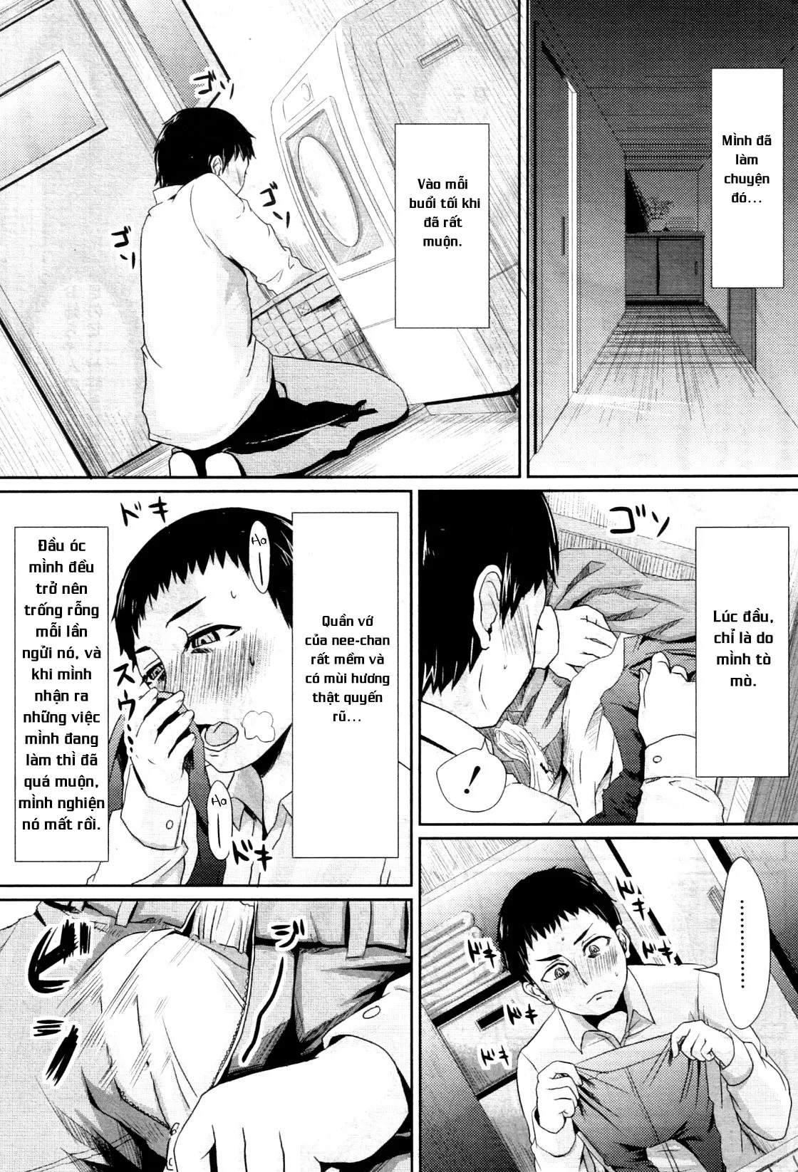 HentaiVN.net - Ảnh 4 - Onee-chan no Stocking - Chap 1