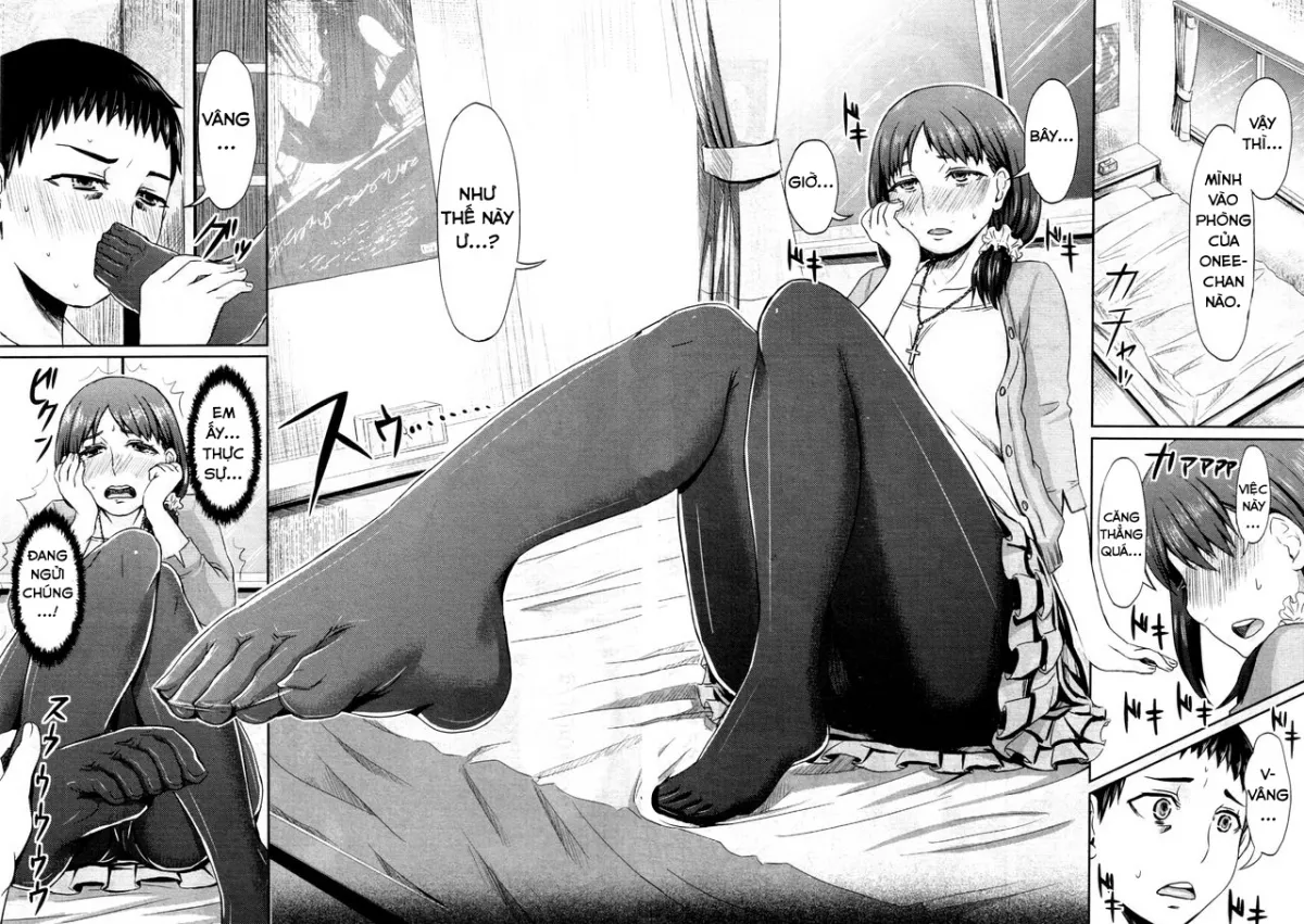 HentaiVN.net - Ảnh 9 - Onee-chan no Stocking - Chap 1