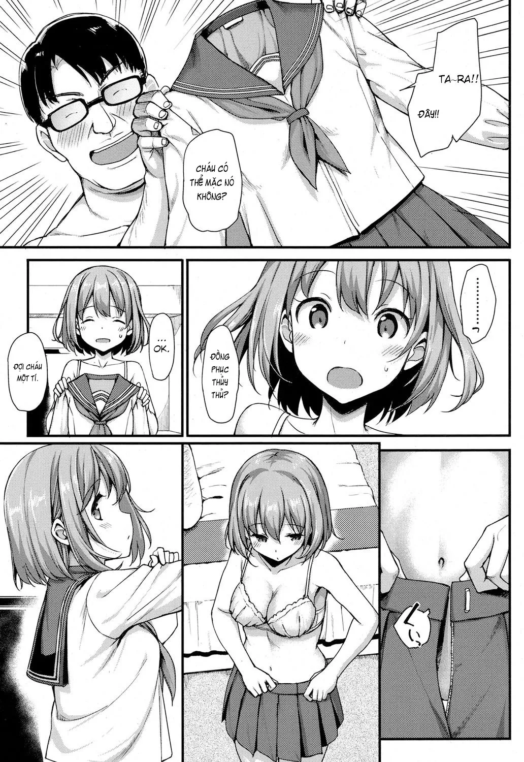 HentaiVN.net - Ảnh 6 - Papakatsu JK no Ecchi na Beit [パパ活JKのエッチなバイト] - Chap 1