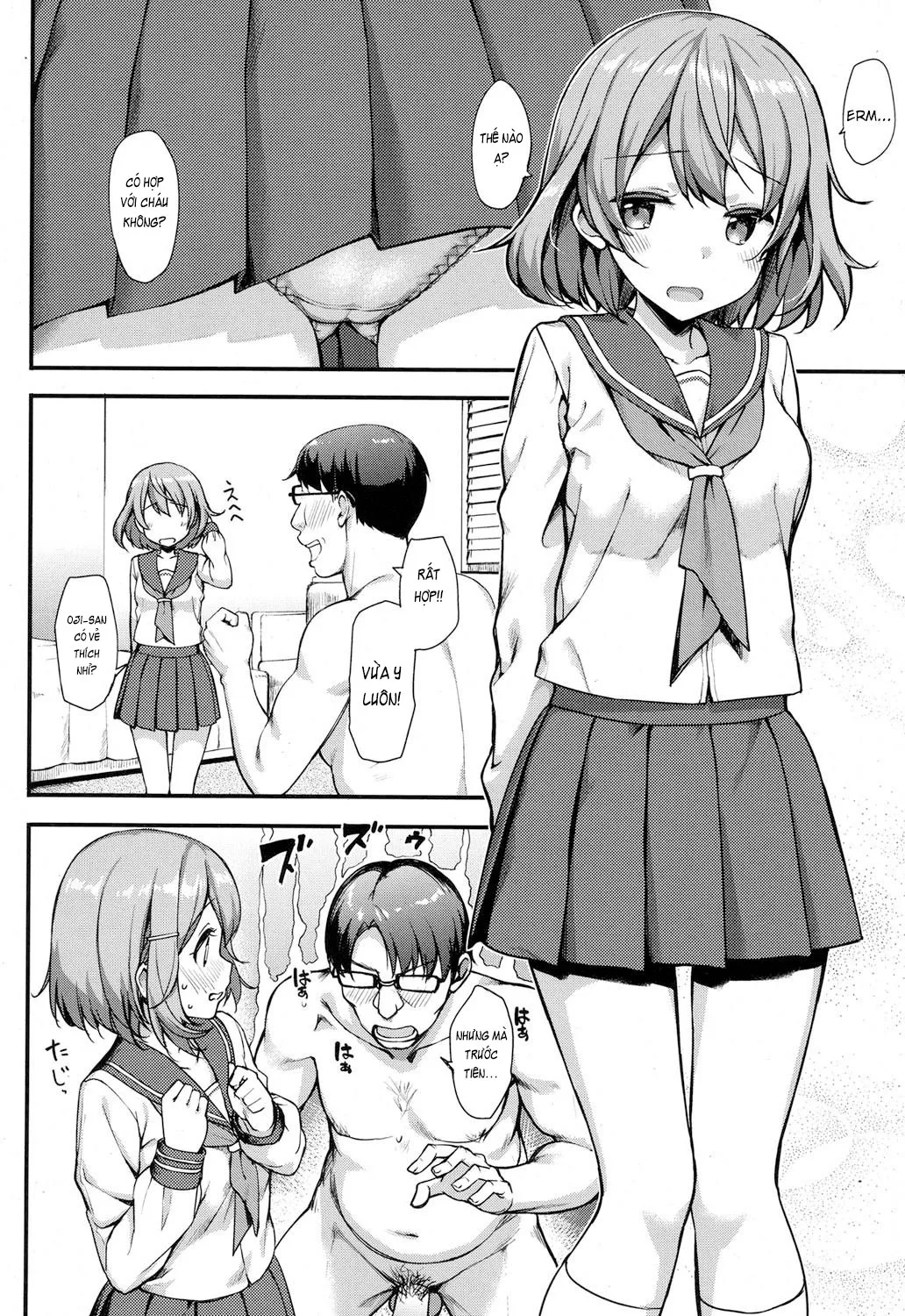HentaiVN.net - Ảnh 7 - Papakatsu JK no Ecchi na Beit [パパ活JKのエッチなバイト] - Chap 1