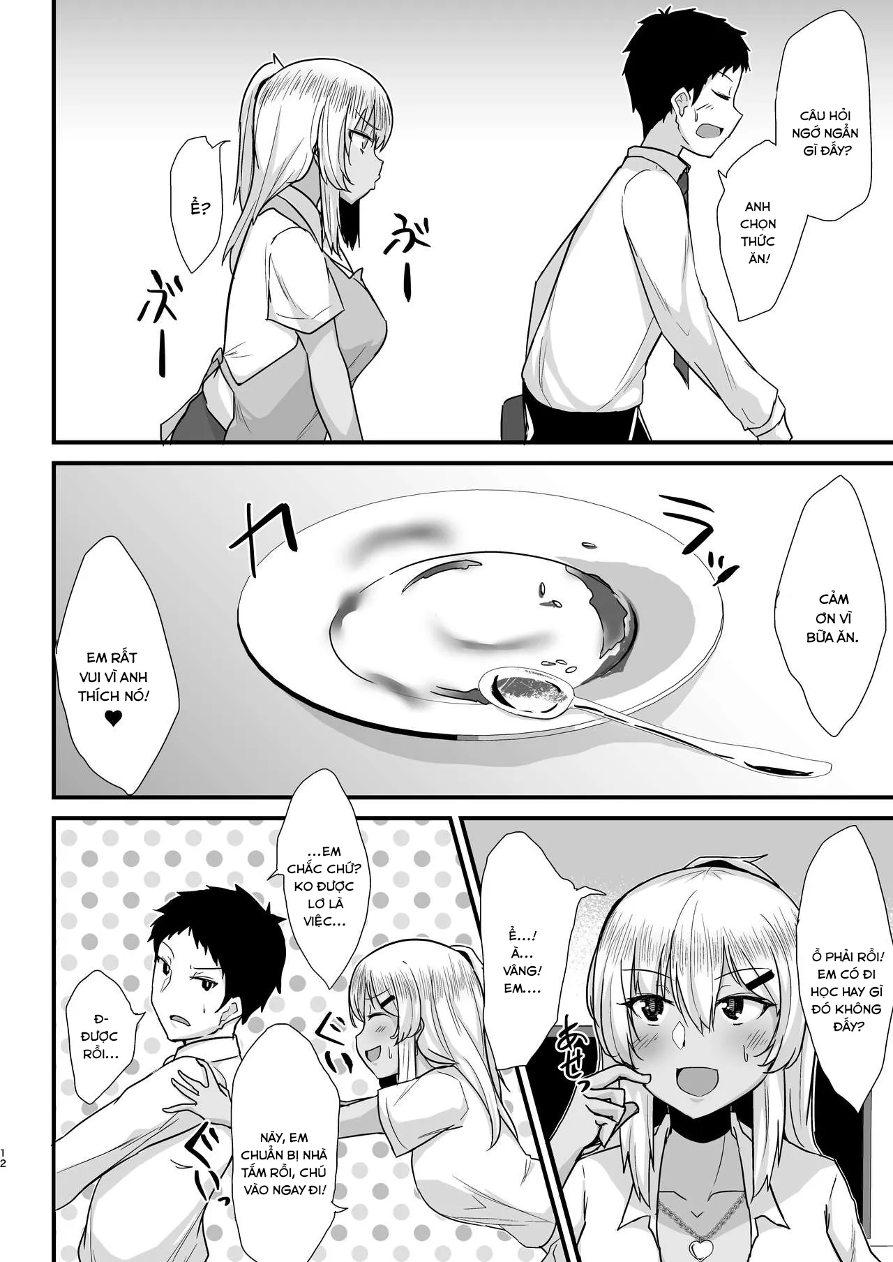 HentaiVN.net - Ảnh 11 - Kuro Gal JK o Tasuketara Doutei o Ubawarete Kayoizuma ni Natta Hanashi - Chap 1