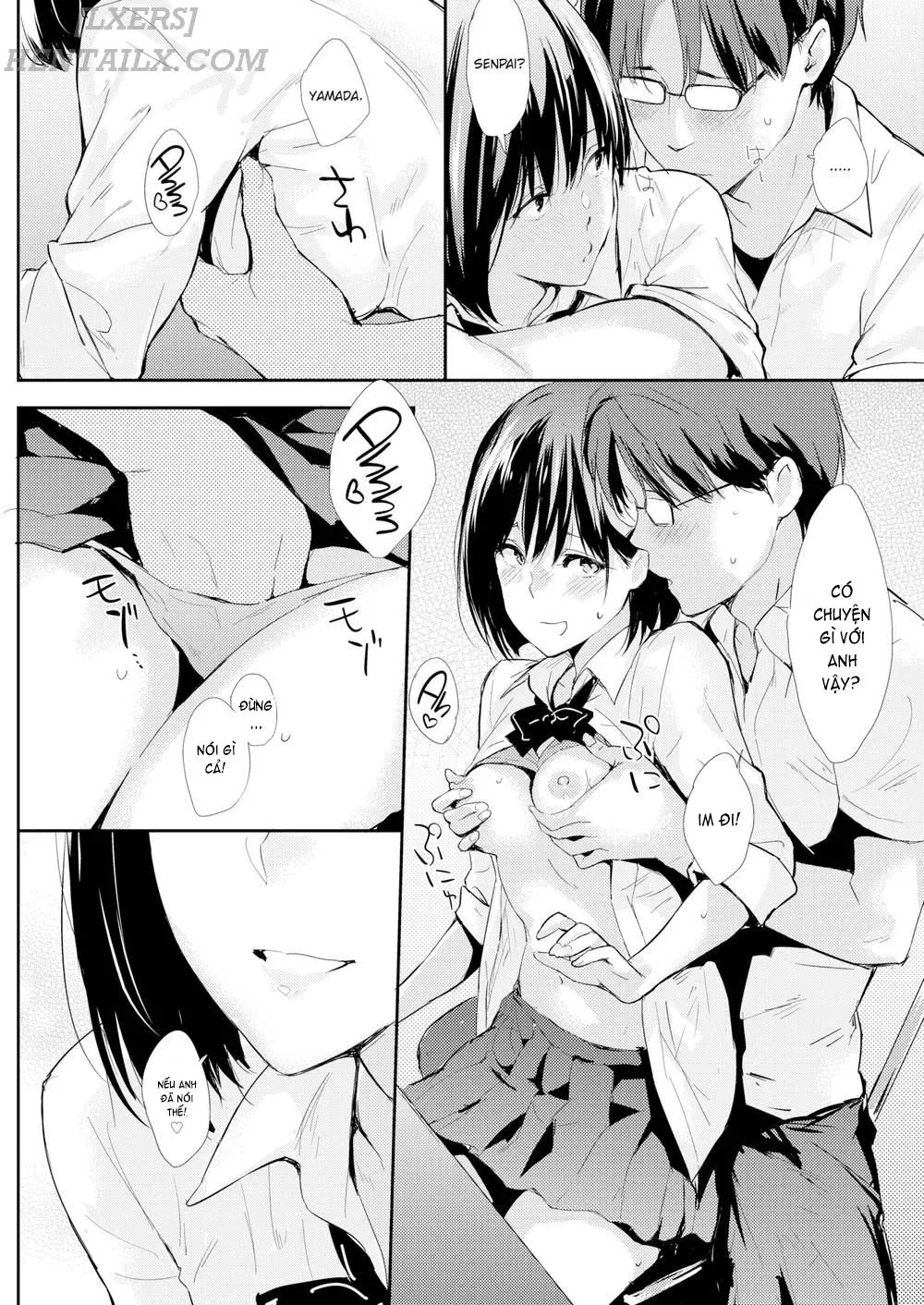 HentaiVN.net - Ảnh 15 - Please, Senpai [Comic Kairakuten 2018-12] - Chap 1