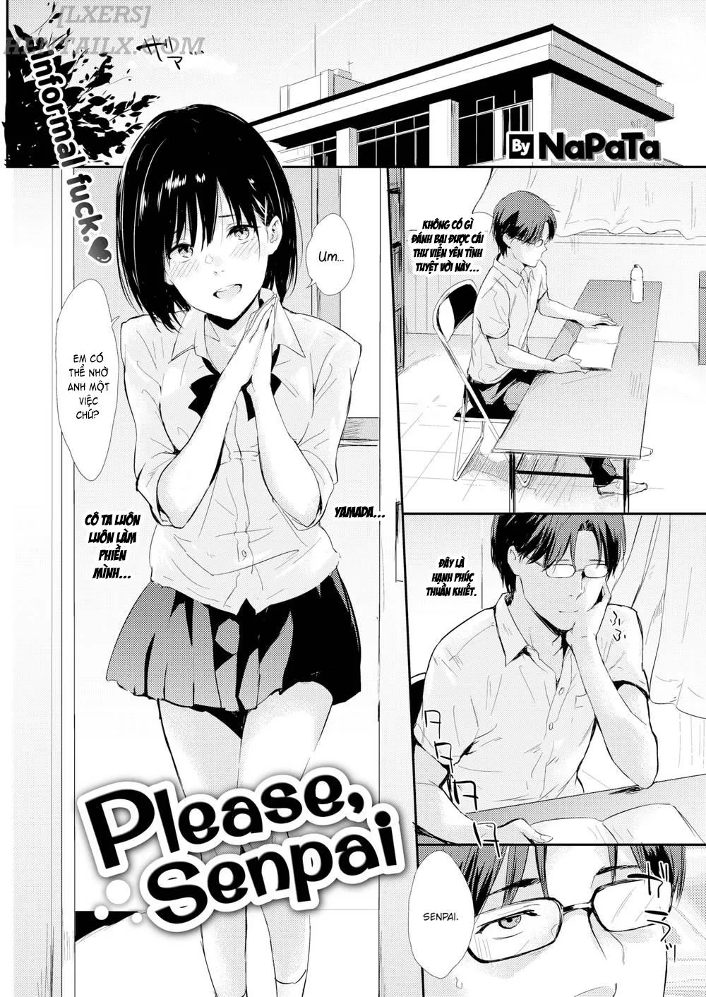 HentaiVN.net - Ảnh 4 - Please, Senpai [Comic Kairakuten 2018-12] - Chap 1