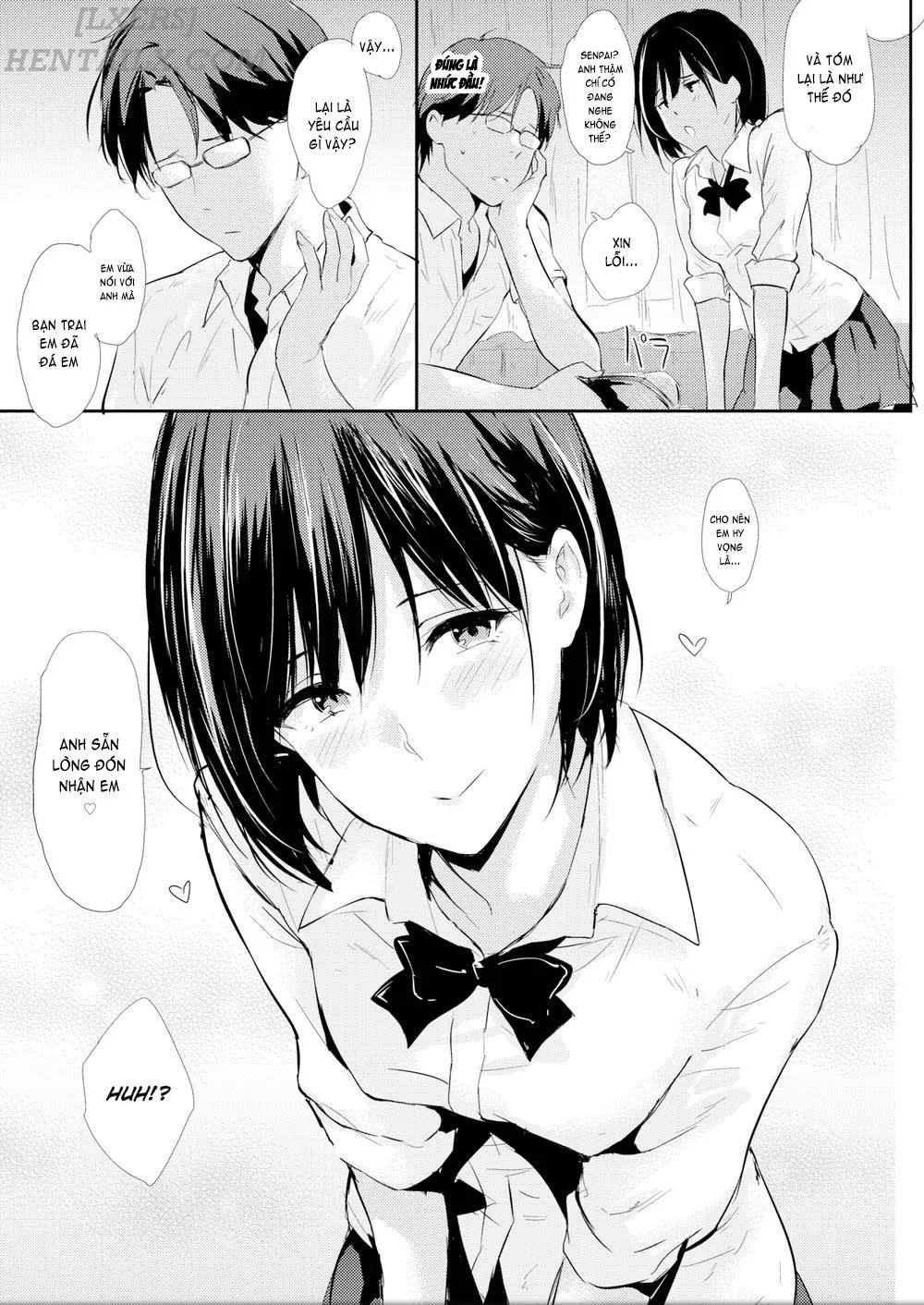 HentaiVN.net - Ảnh 5 - Please, Senpai [Comic Kairakuten 2018-12] - Chap 1