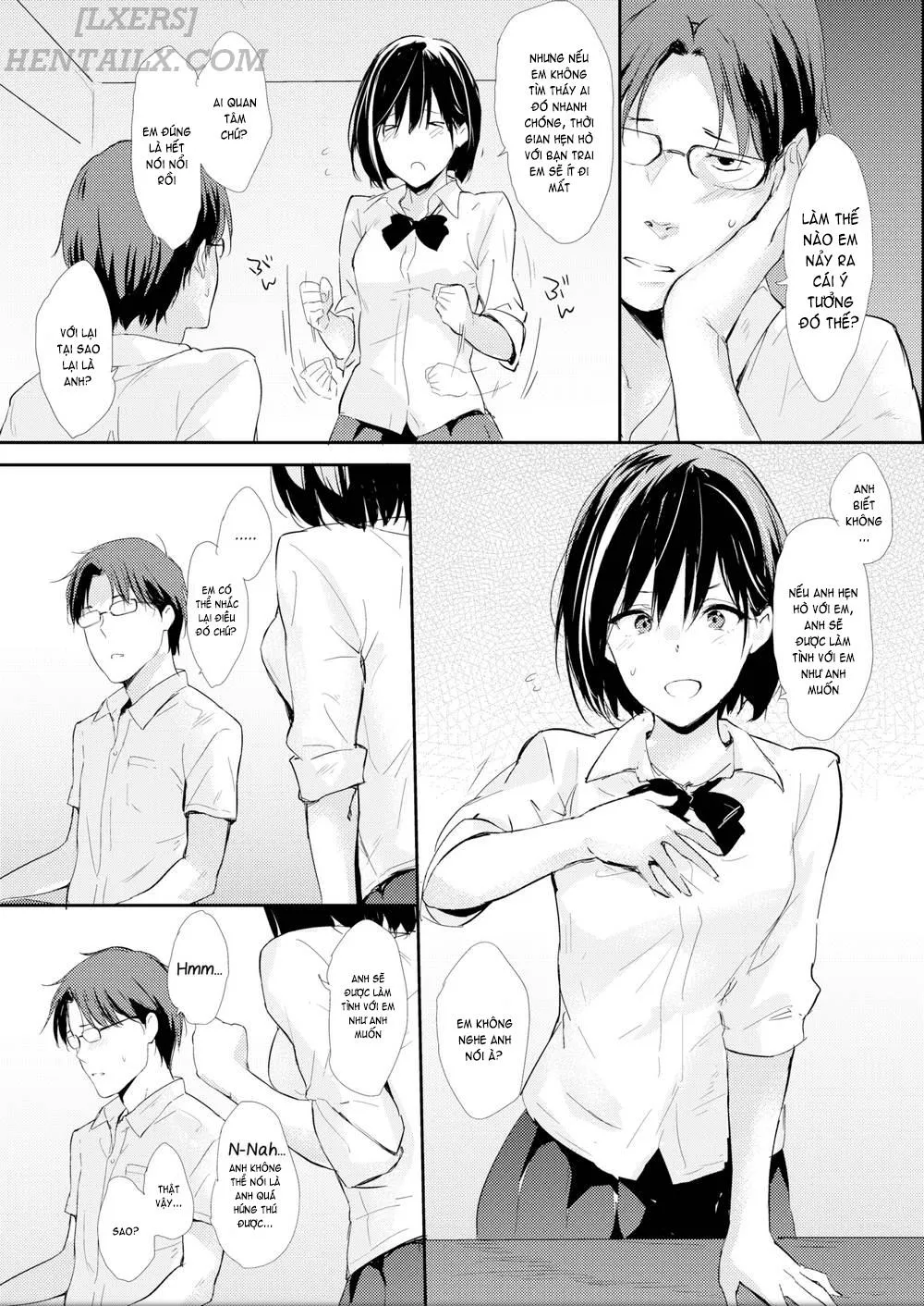 HentaiVN.net - Ảnh 6 - Please, Senpai [Comic Kairakuten 2018-12] - Chap 1