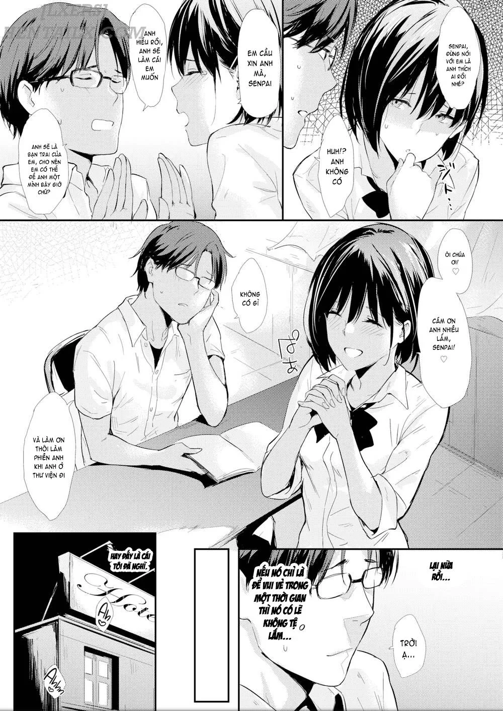 HentaiVN.net - Ảnh 7 - Please, Senpai [Comic Kairakuten 2018-12] - Chap 1