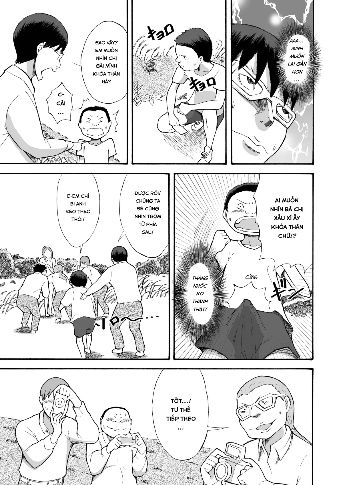HentaiVN.net - Ảnh 11 - Kawara de Roshutsu Satsuei [Riverbed Exhibitionism Photography] - Chap 1