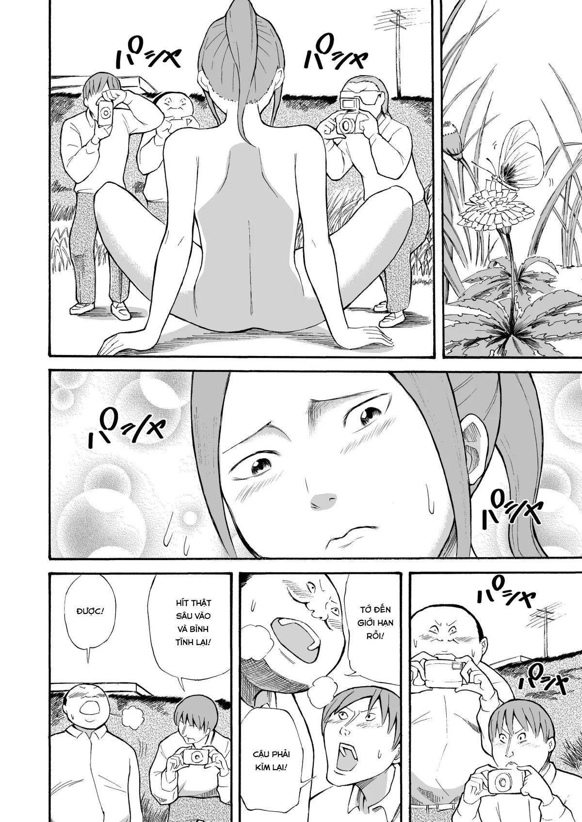 HentaiVN.net - Ảnh 14 - Kawara de Roshutsu Satsuei [Riverbed Exhibitionism Photography] - Chap 1