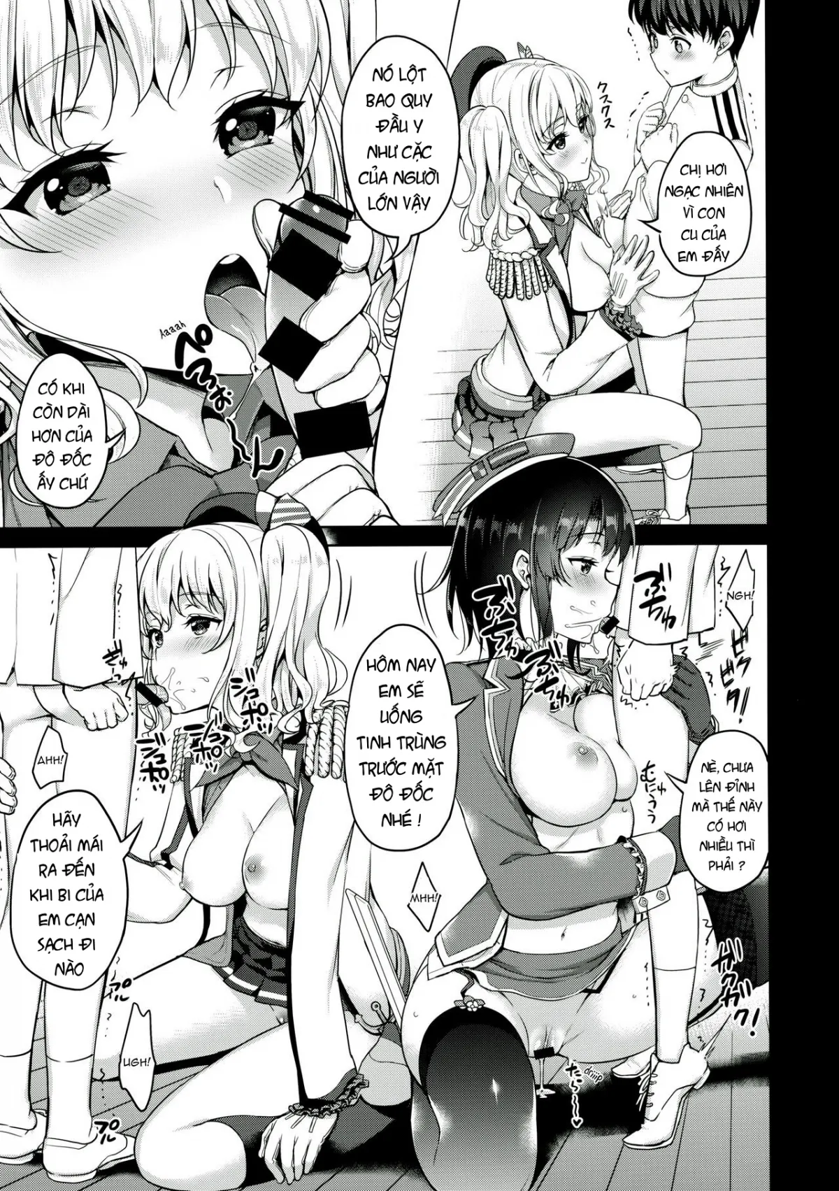 HentaiVN.net - Ảnh 10 - TAKAO & KASHIMA FREAK (Kantai Collection -KanColle) - Chap 1