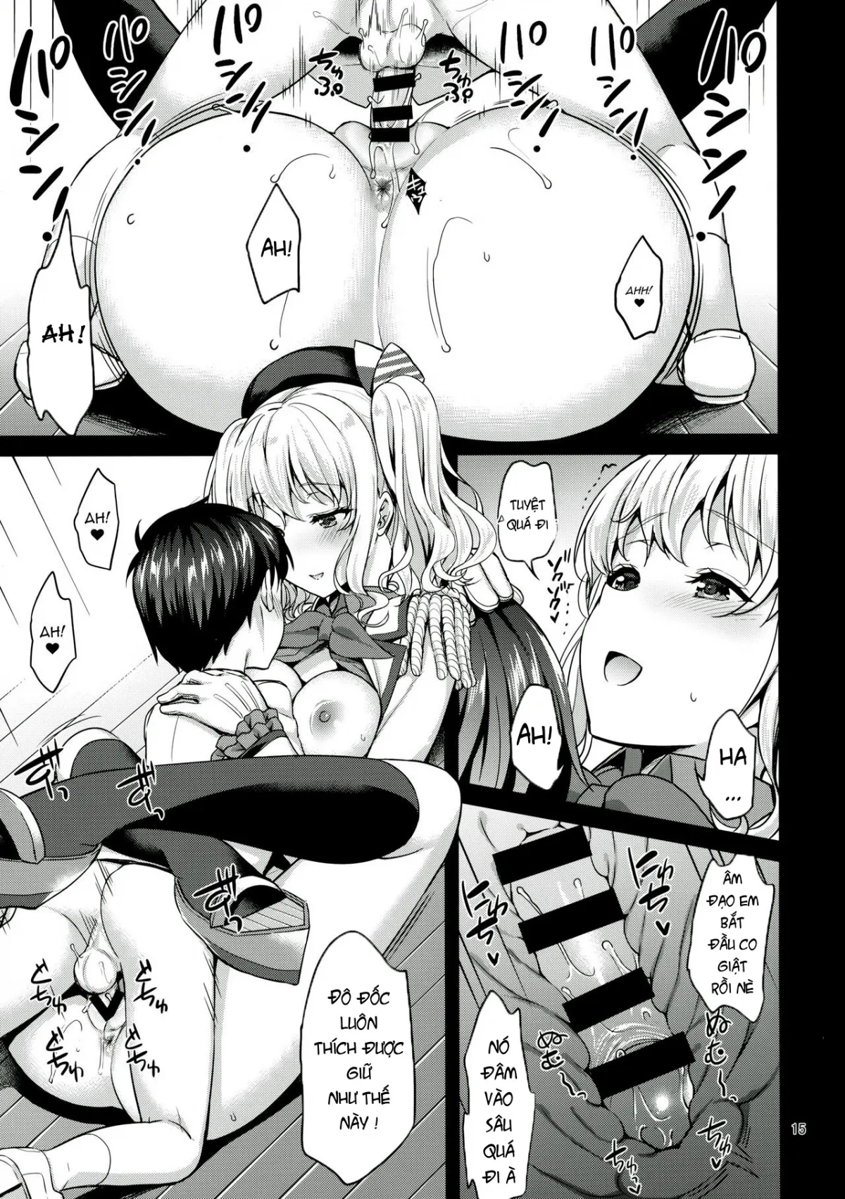 HentaiVN.net - Ảnh 14 - TAKAO & KASHIMA FREAK (Kantai Collection -KanColle) - Chap 1
