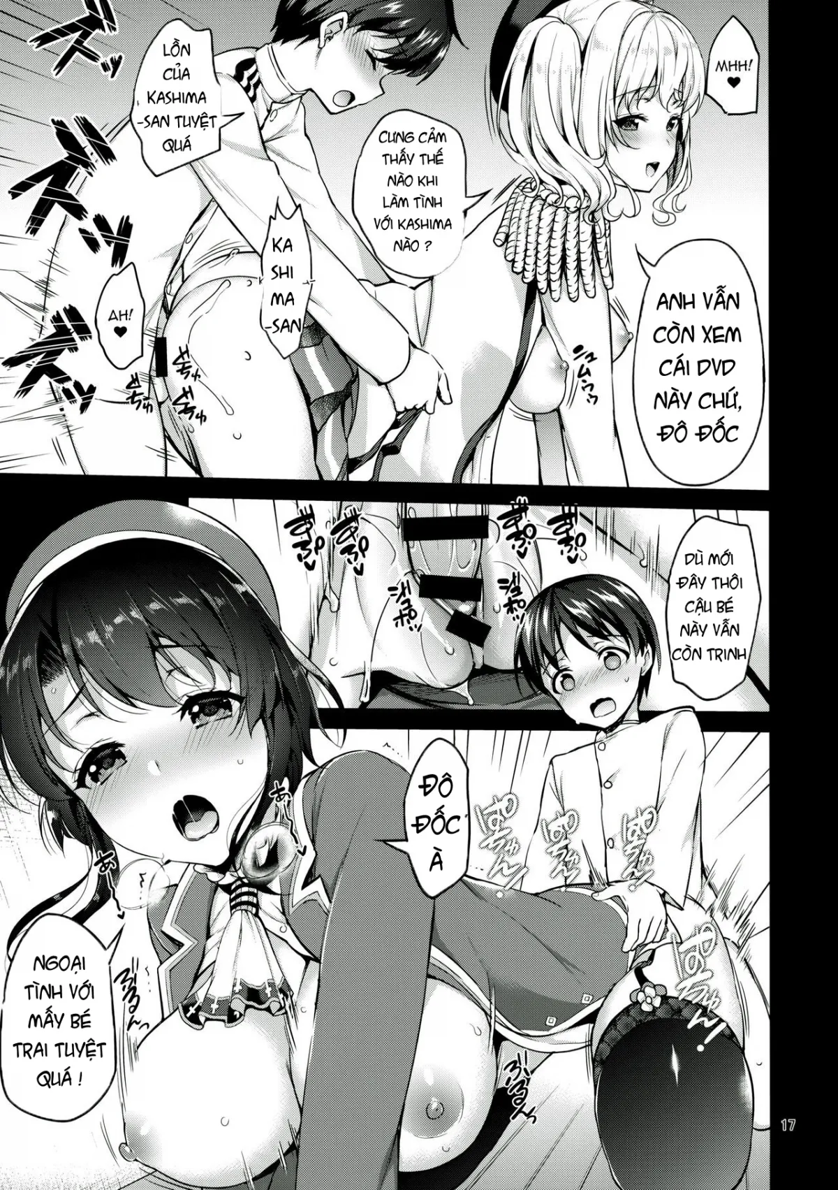 HentaiVN.net - Ảnh 16 - TAKAO & KASHIMA FREAK (Kantai Collection -KanColle) - Chap 1