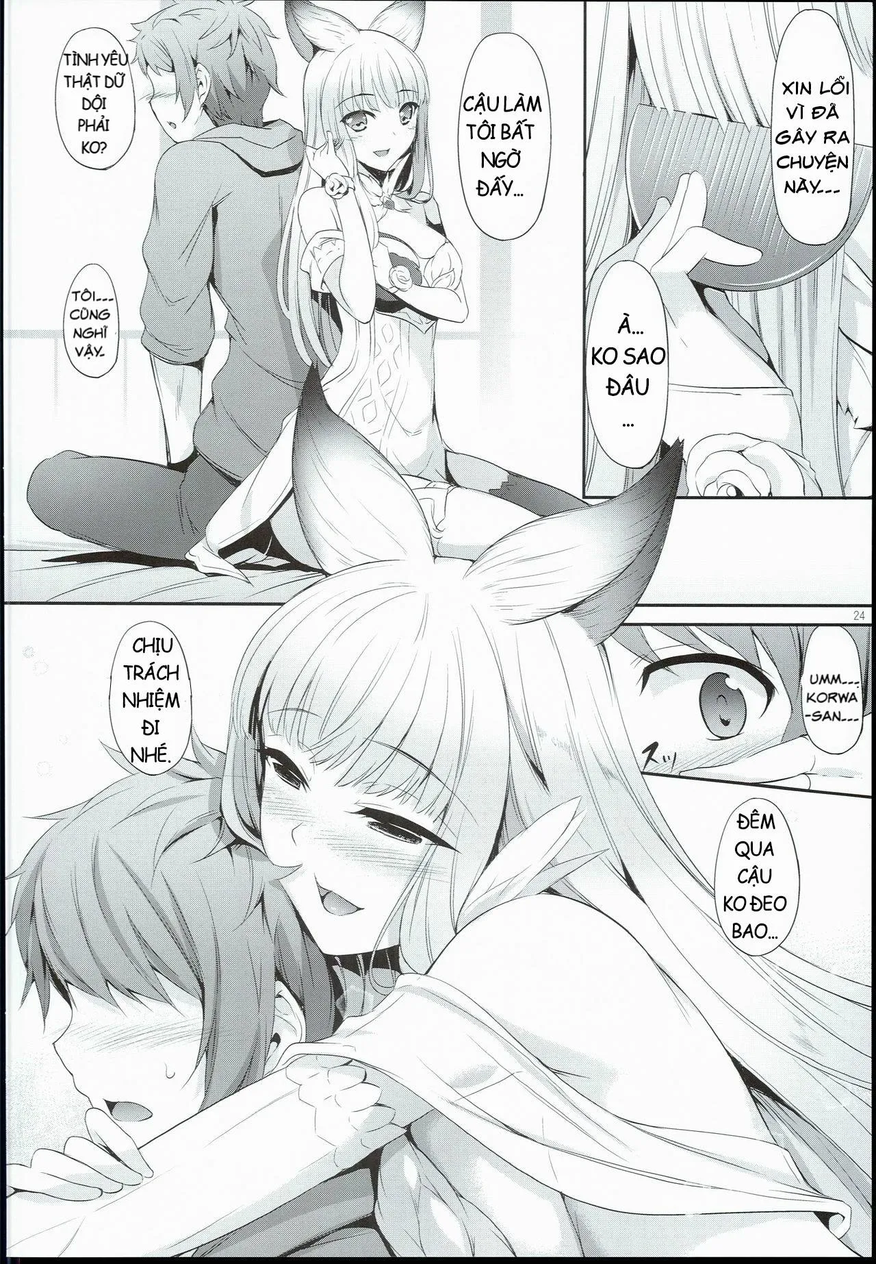 HentaiVN.net - Ảnh 23 - Me Ga Sametara Hanataba O - Chap 1