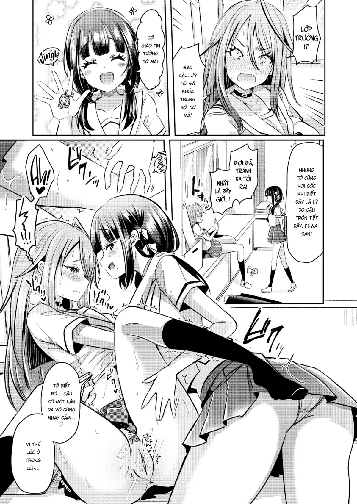 HentaiVN.net - Ảnh 9 - Khu vườn của những đóa hoa [The Girls' Miniature Garden] - Chap 1