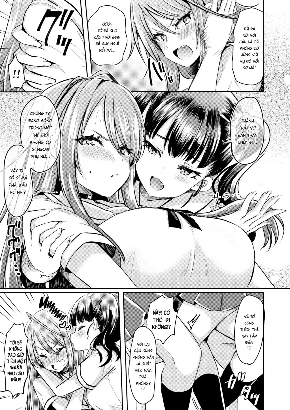 HentaiVN.net - Ảnh 4 - Khu vườn của những đóa hoa [The Girls' Miniature Garden] - Chap 1