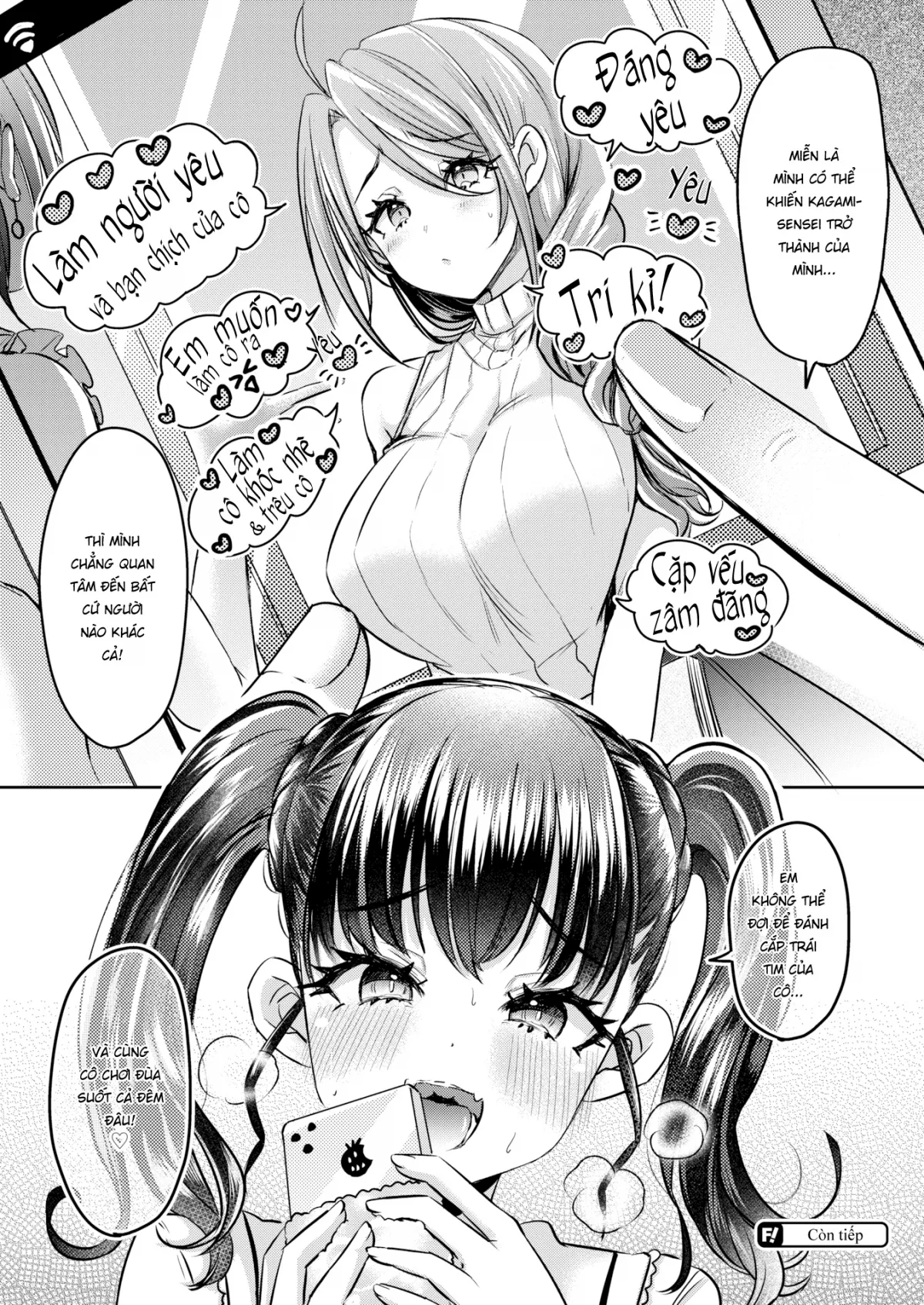 HentaiVN.net - Ảnh 21 - Khu vườn của những đóa hoa [The Girls' Miniature Garden] - Chap 2