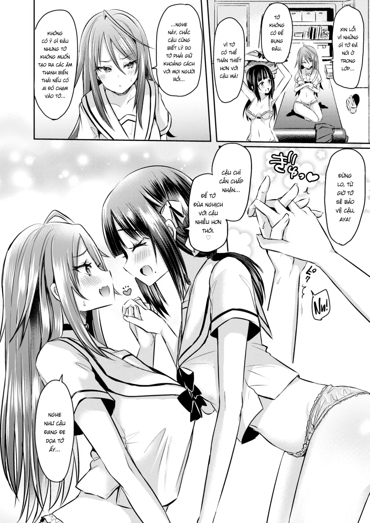 HentaiVN.net - Ảnh 26 - Khu vườn của những đóa hoa [The Girls' Miniature Garden] - Chap 3