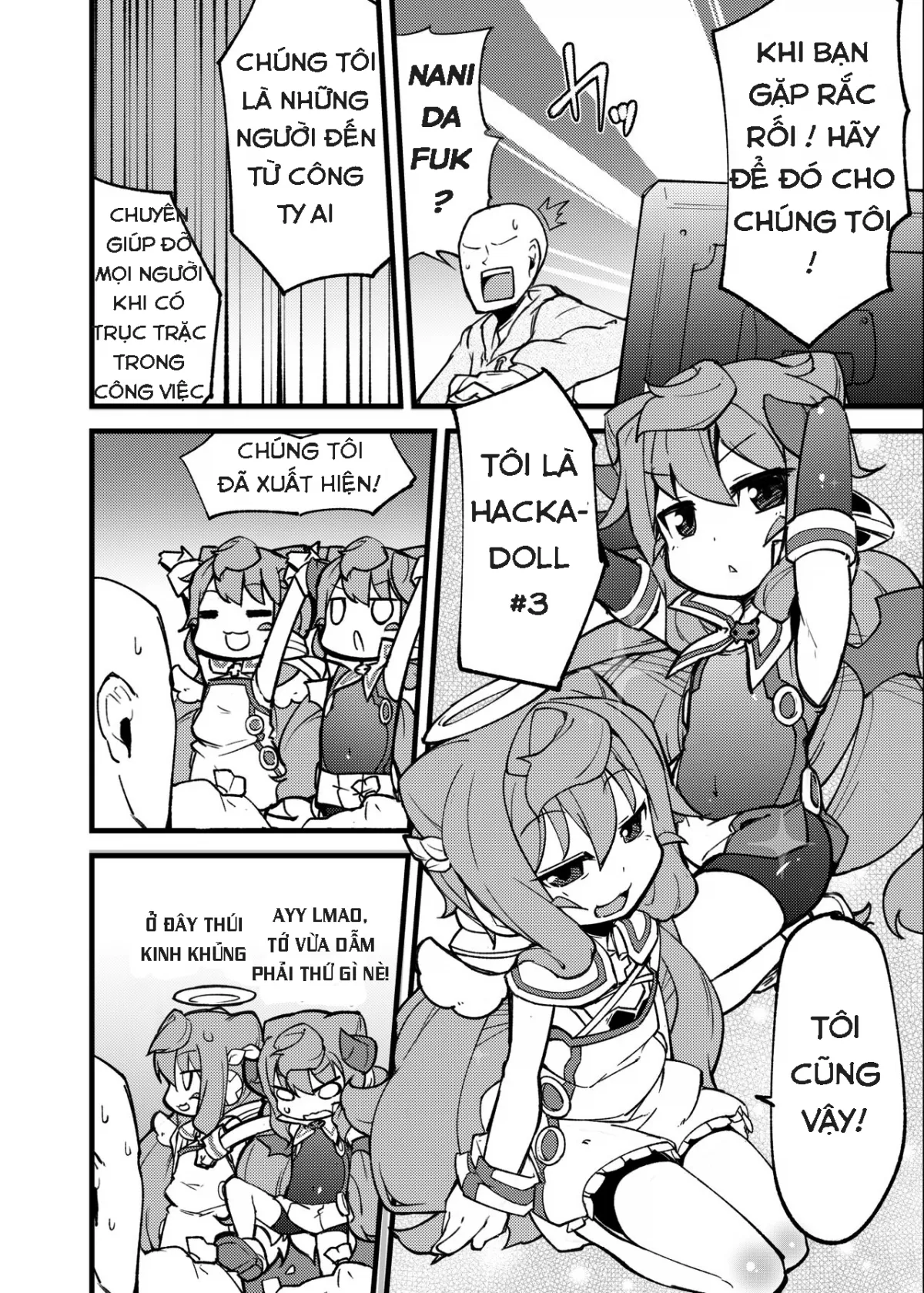 HentaiVN.net - Ảnh 4 - Bunretsu Shiyou ga Akuma de Tenshina 3-Gou Kun (Hacka Doll) - Chap 1