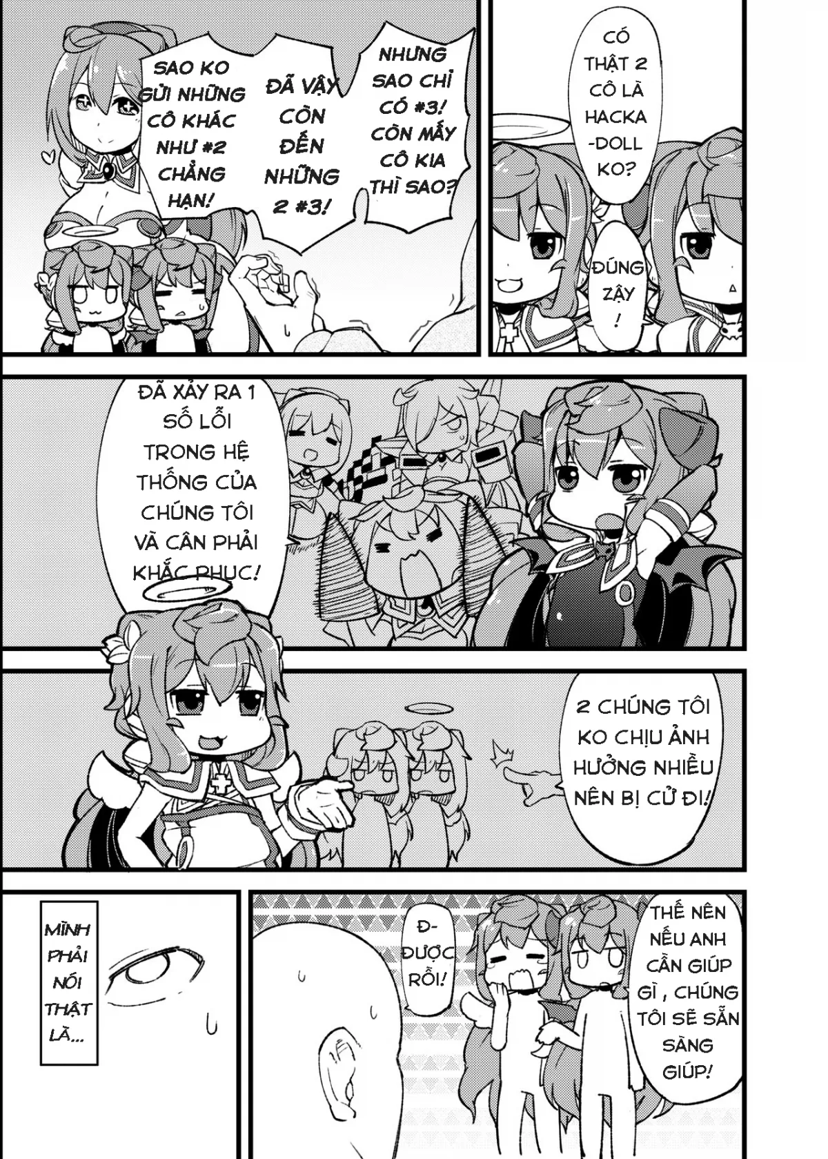 HentaiVN.net - Ảnh 5 - Bunretsu Shiyou ga Akuma de Tenshina 3-Gou Kun (Hacka Doll) - Chap 1