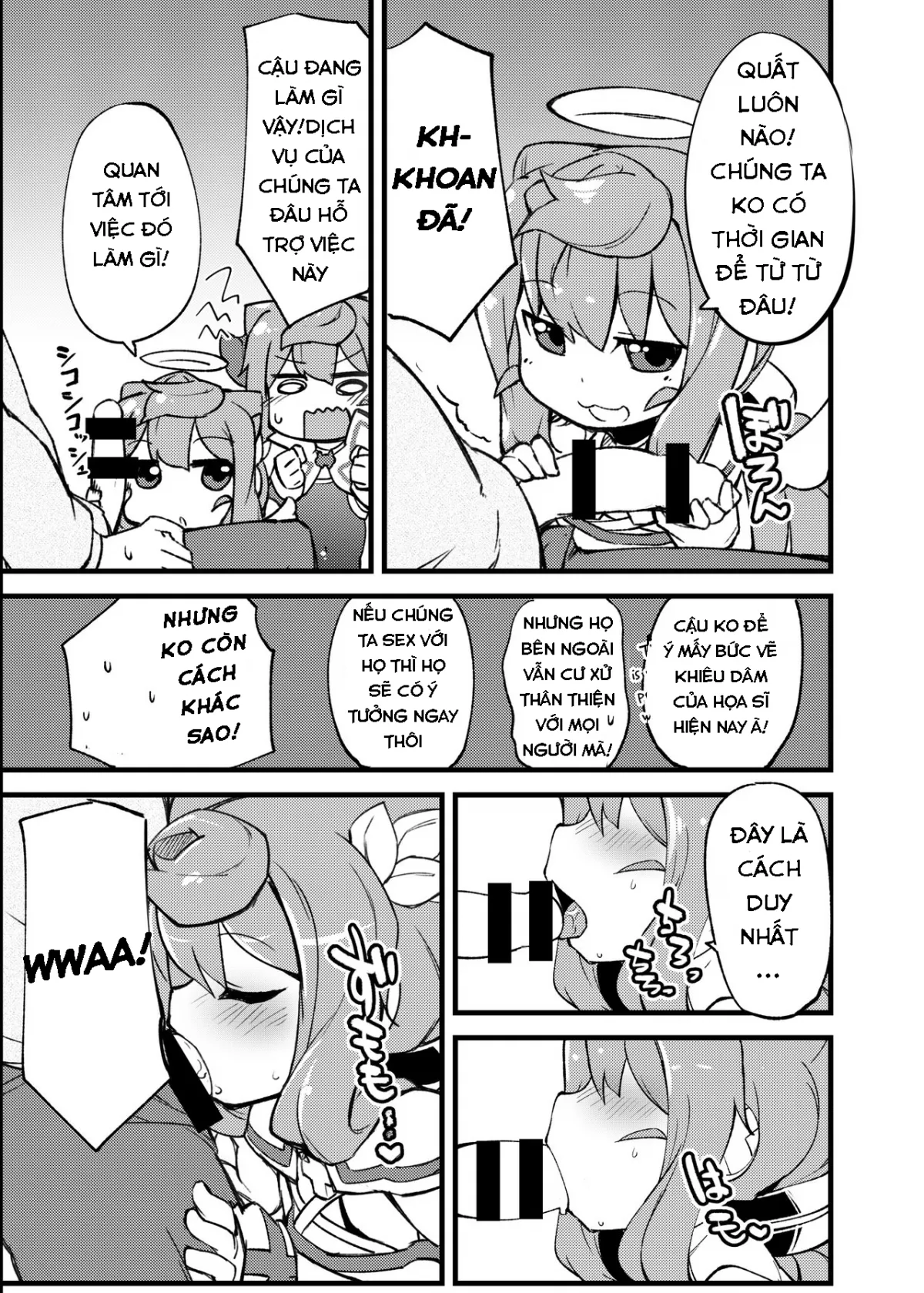 HentaiVN.net - Ảnh 7 - Bunretsu Shiyou ga Akuma de Tenshina 3-Gou Kun (Hacka Doll) - Chap 1