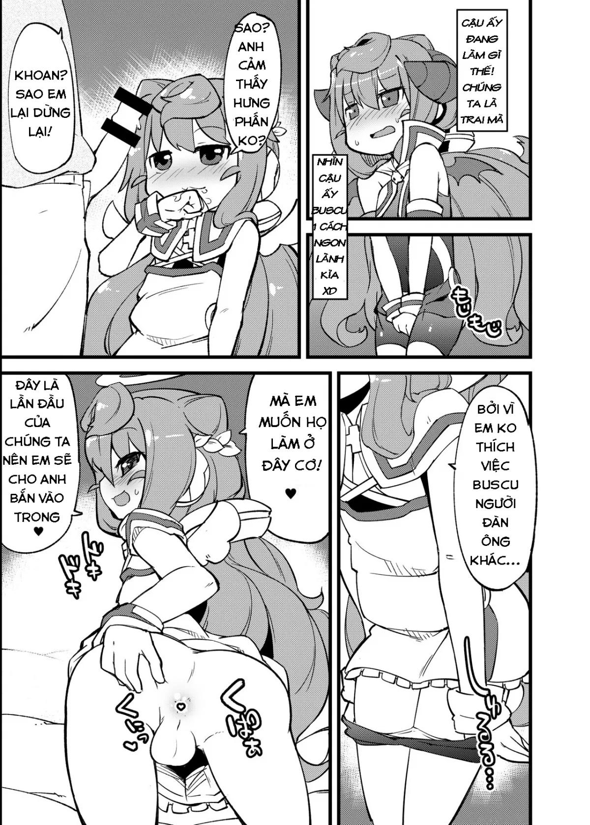 HentaiVN.net - Ảnh 9 - Bunretsu Shiyou ga Akuma de Tenshina 3-Gou Kun (Hacka Doll) - Chap 1