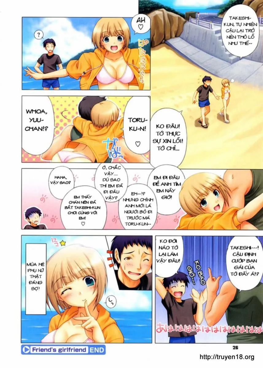 HentaiVN.net - Ảnh 9 - Friends Girlfriend - Chap 1