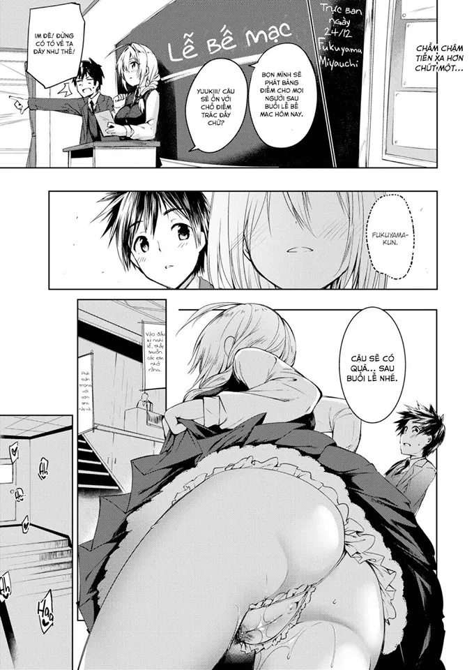 HentaiVN.net - Ảnh 12 - Bí Mật Dâng Trào [Secret Escalation] - Chap 1