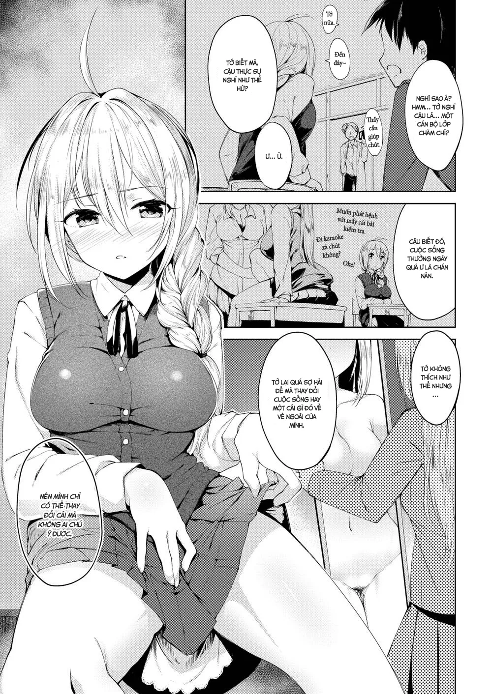 HentaiVN.net - Ảnh 4 - Bí Mật Dâng Trào [Secret Escalation] - Chap 1