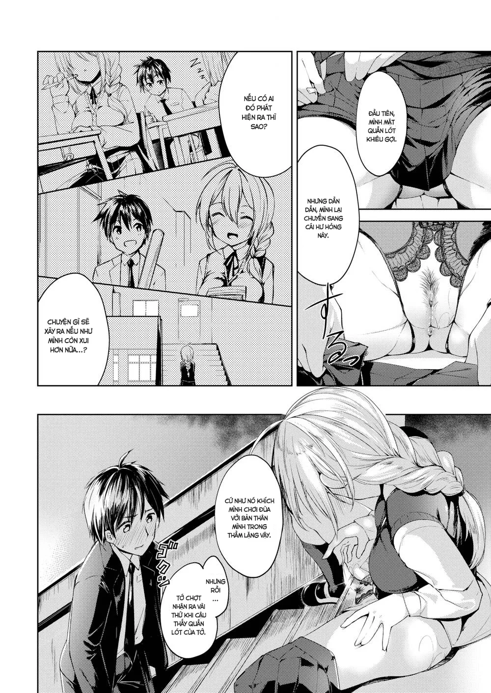 HentaiVN.net - Ảnh 5 - Bí Mật Dâng Trào [Secret Escalation] - Chap 1