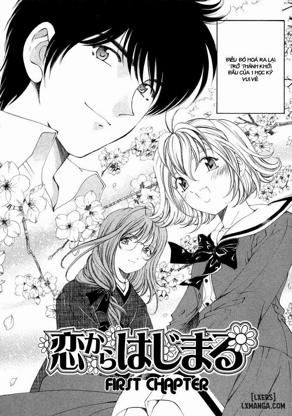 HentaiVN.net - Ảnh 6 - Koi Kara Hajimaru - Chap 1