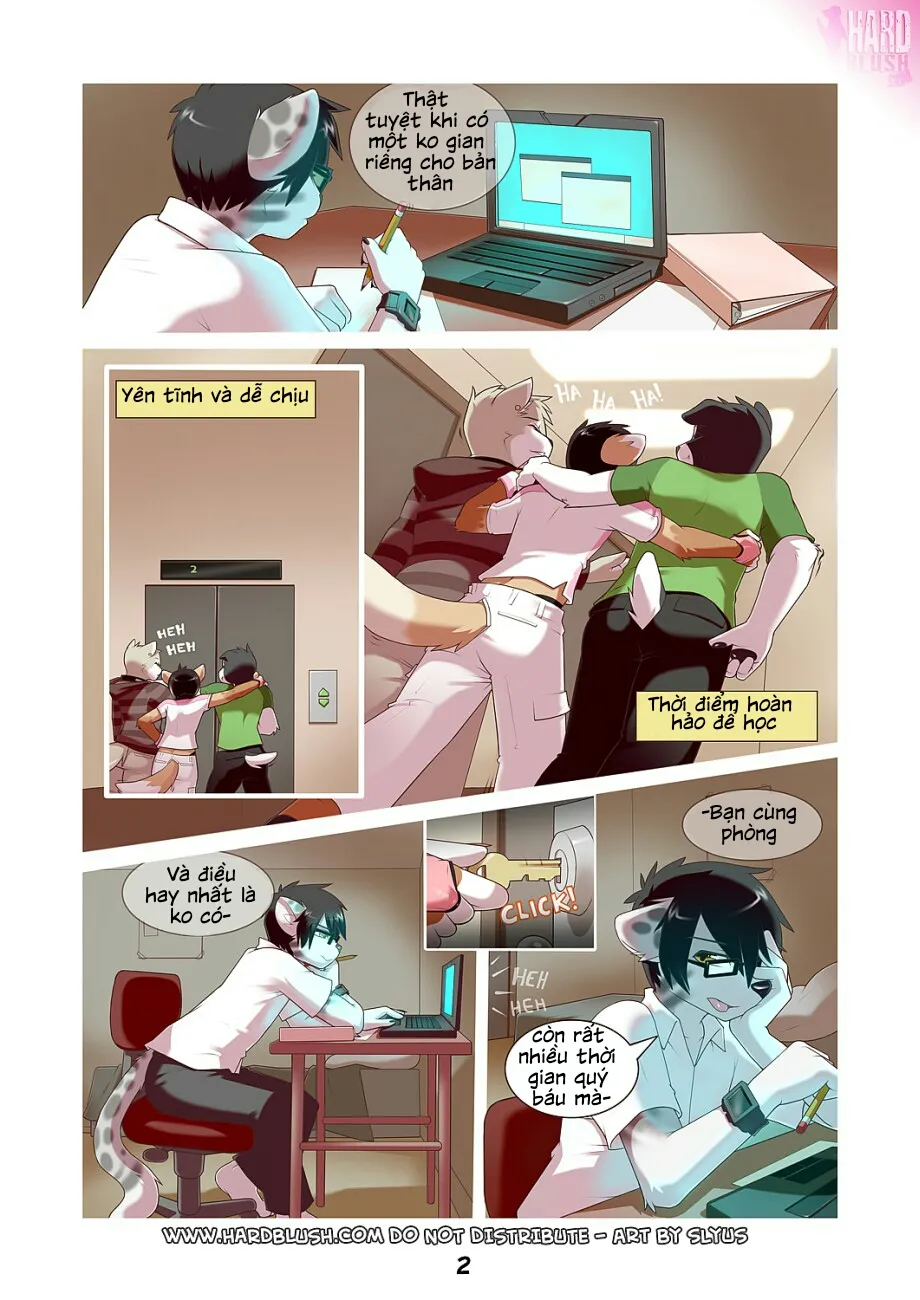HentaiVN.net - Ảnh 4 - Warning up to you roommates 1/3 [Nhắc nhở về bạn cùng phòng] - Chap 1