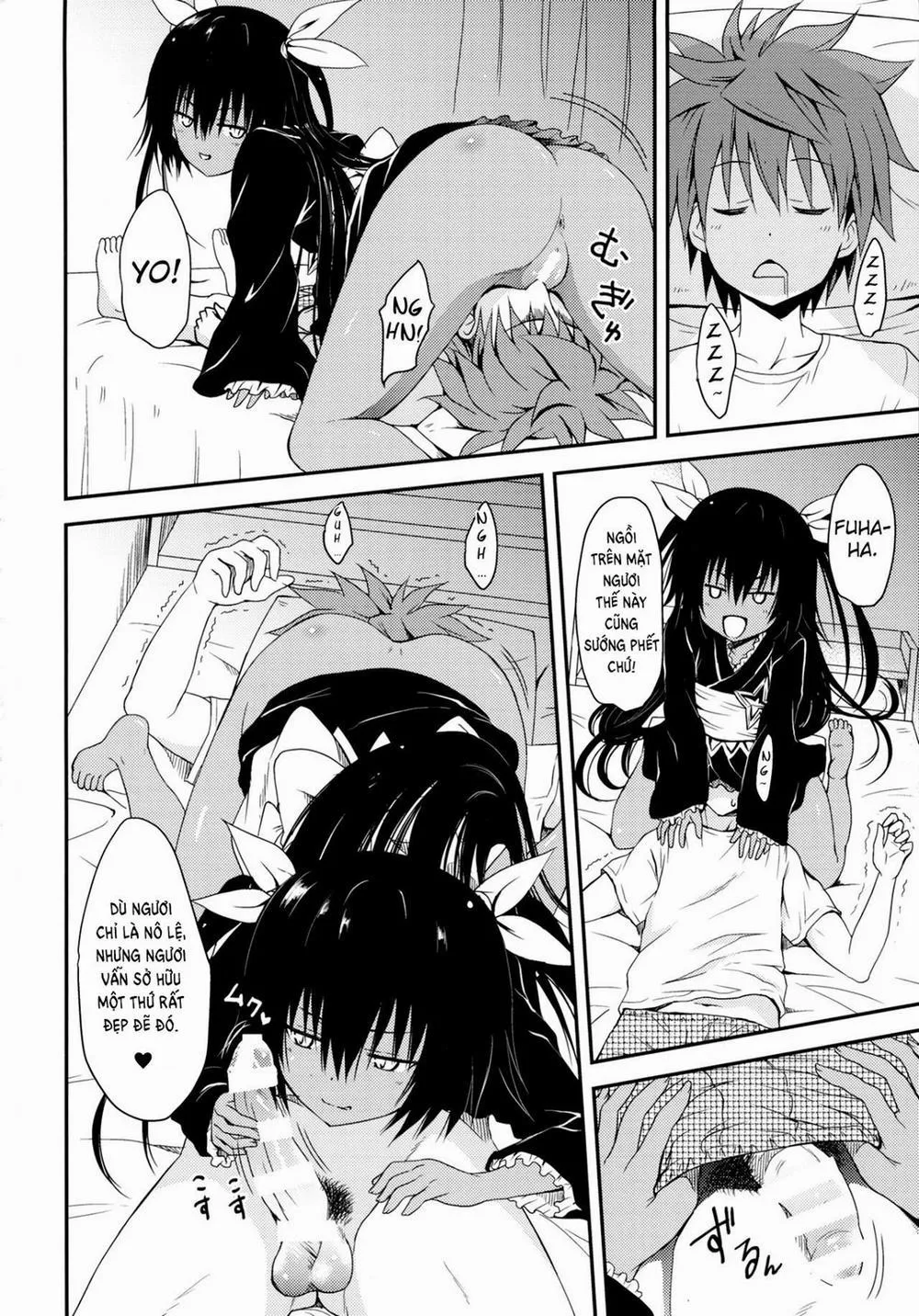 HentaiVN.net - Ảnh 4 - Geboku ni totte wa Gohoubi desu (To Love-Ru Darkness) - Chap 1