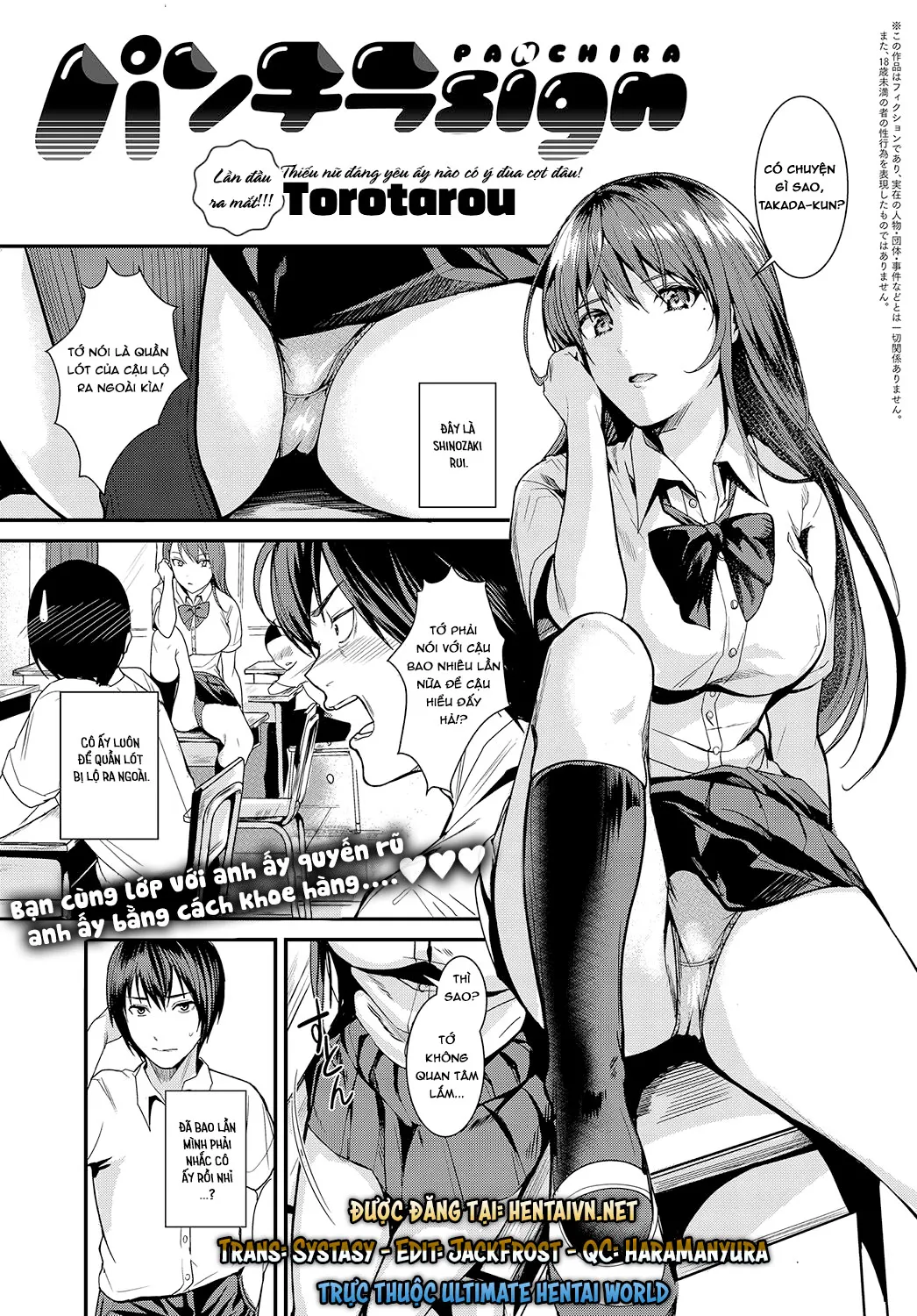 HentaiVN.net - Ảnh 2 - Panchira Sign - Chap 1