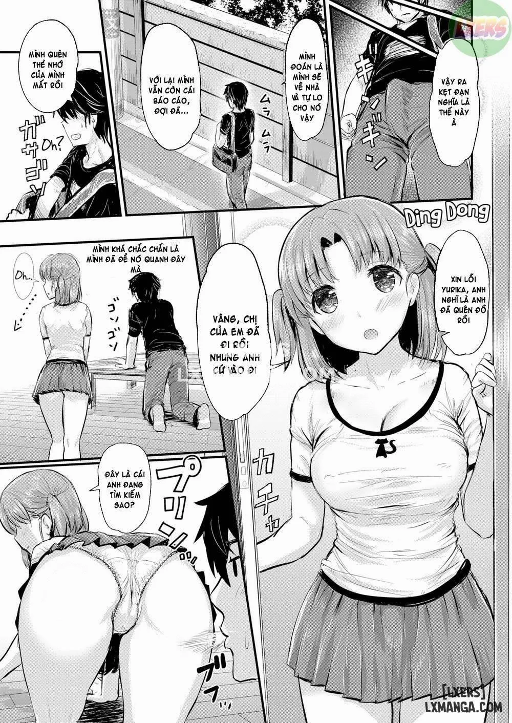 HentaiVN.net - Ảnh 3 - Behind Onee-chan’s Back - Chap 1