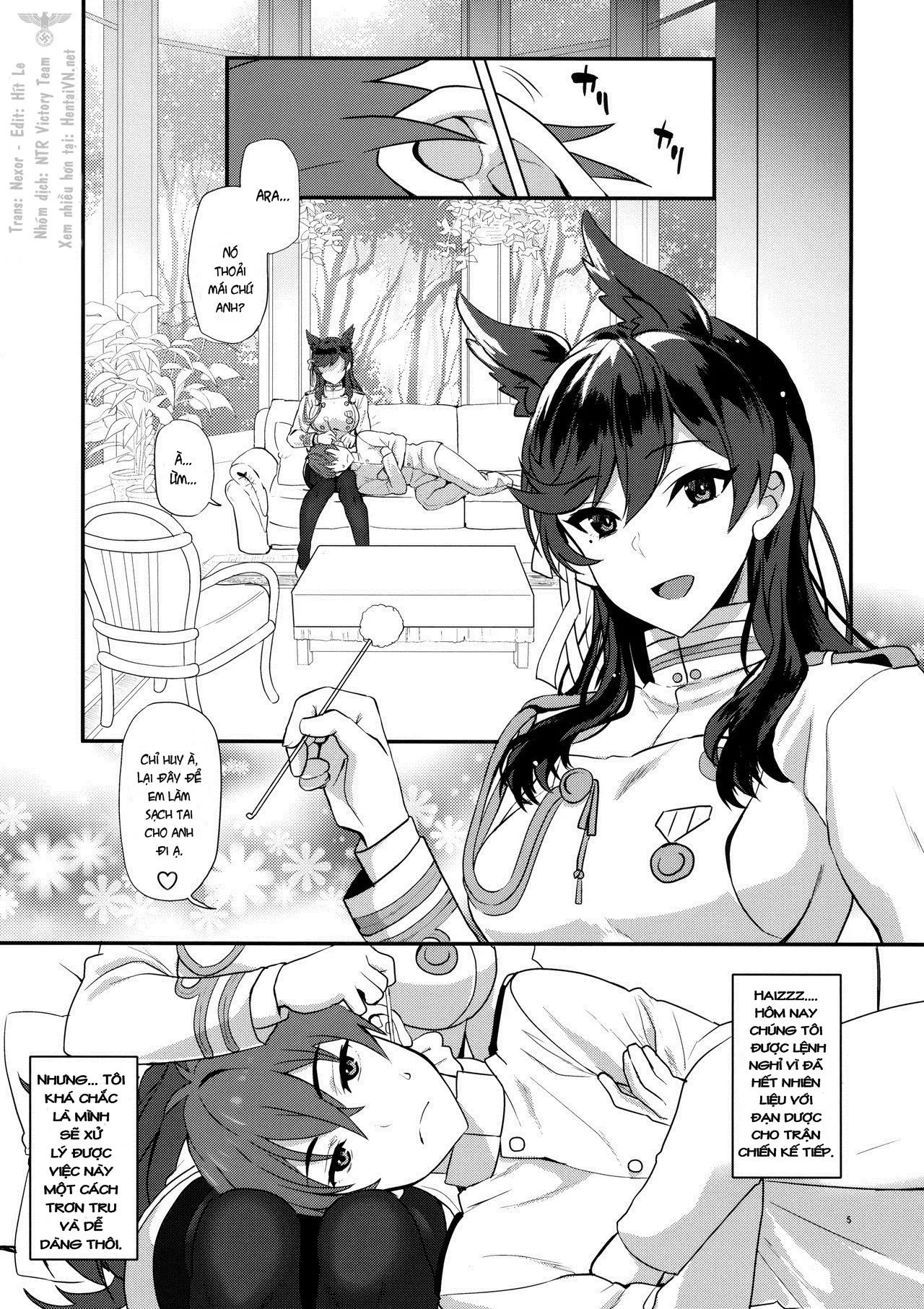 HentaiVN.net - Ảnh 3 - Atago Sugar Sweet (Azur Lane) [(京極しん)] 愛宕シュガースウィート (アズールレーン)] - Chap 1