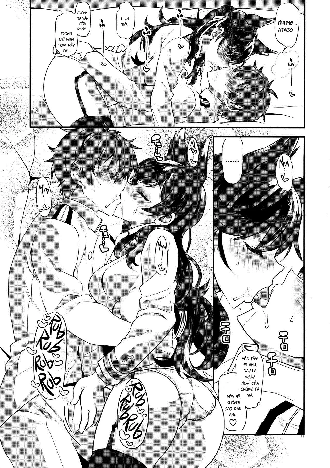 HentaiVN.net - Ảnh 9 - Atago Sugar Sweet (Azur Lane) [(京極しん)] 愛宕シュガースウィート (アズールレーン)] - Chap 1