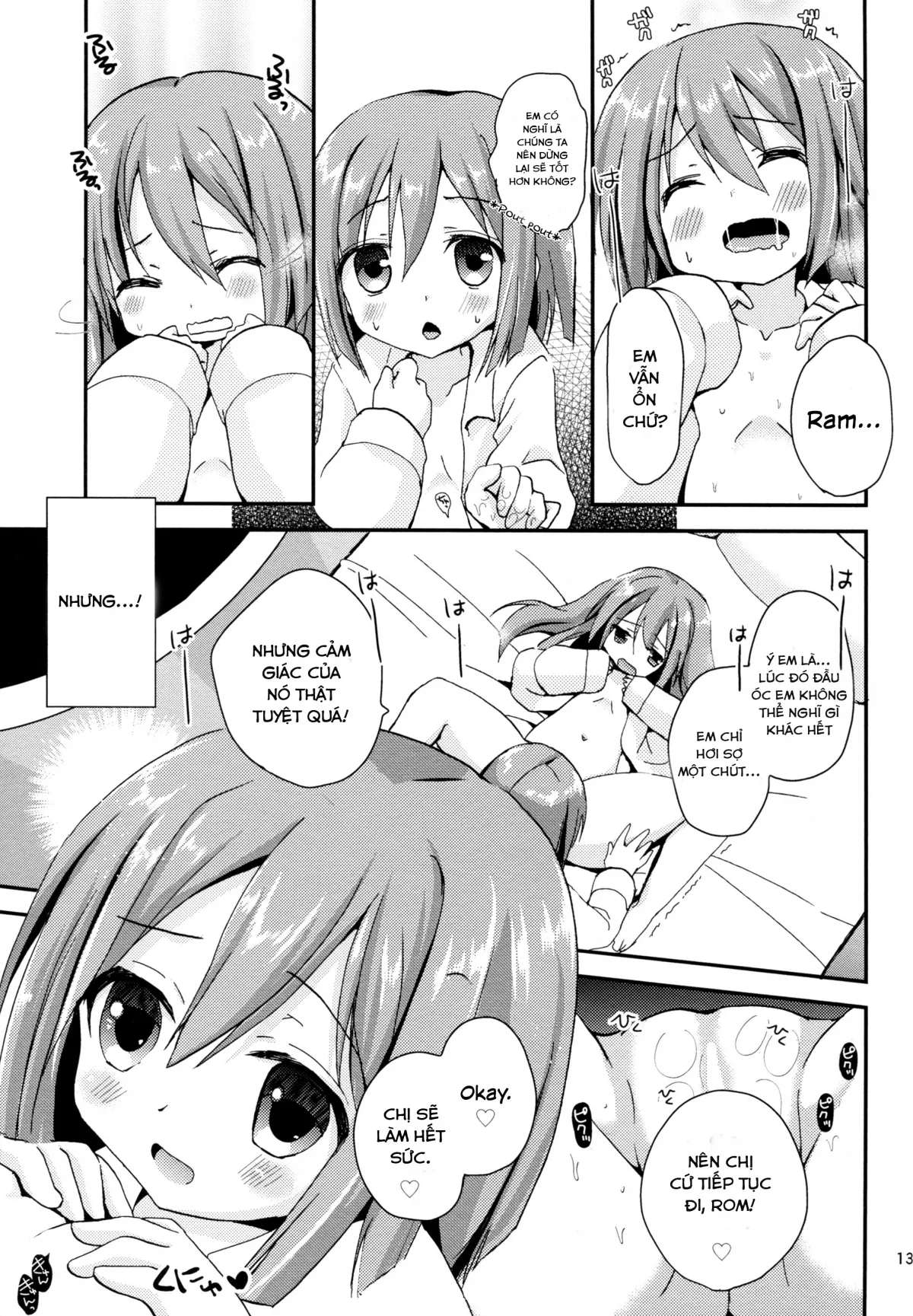HentaiVN.net - Ảnh 13 - Ikenai Futari Asobi (Hyperdimension Neptunia) - Chap 1