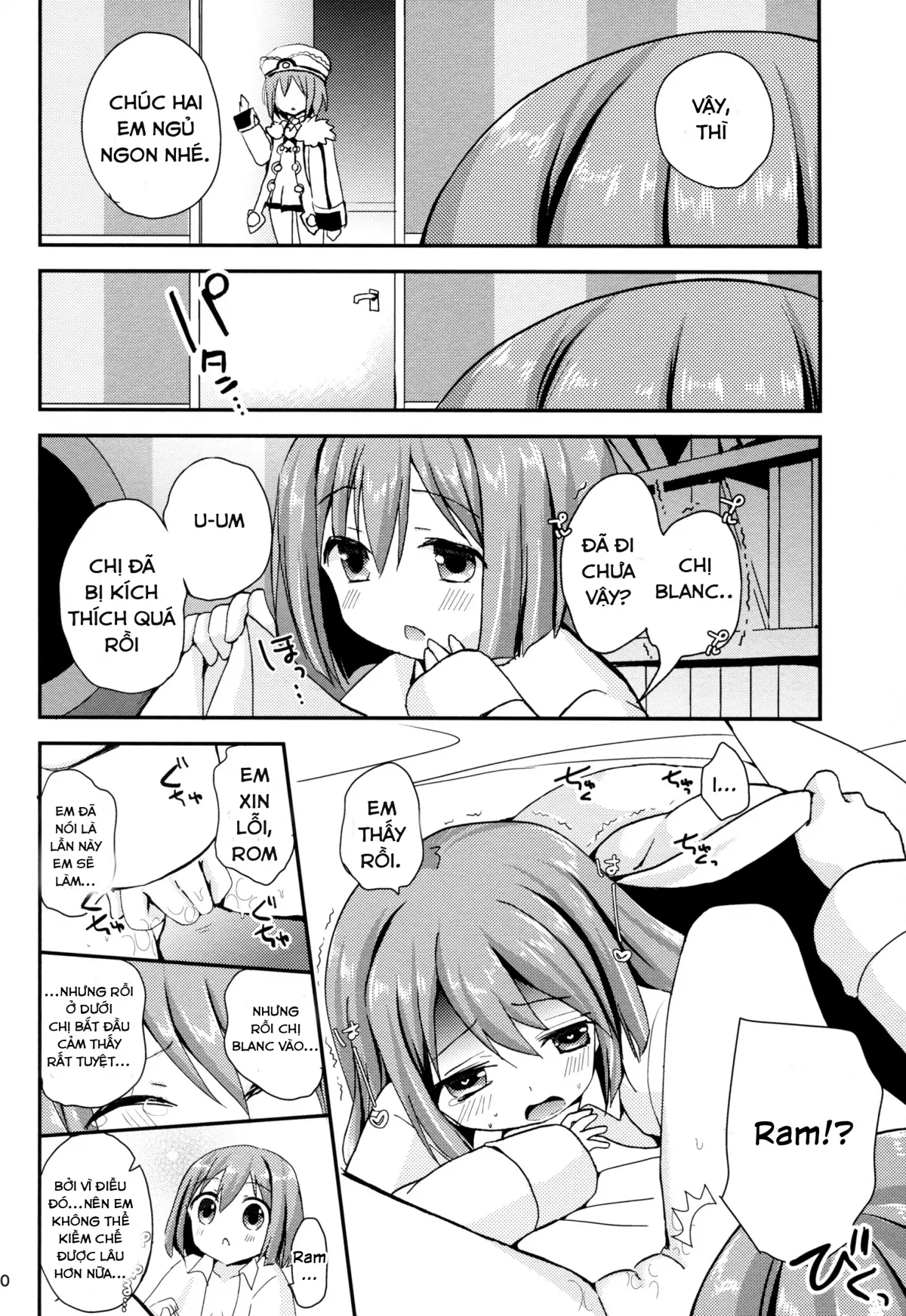 HentaiVN.net - Ảnh 20 - Ikenai Futari Asobi (Hyperdimension Neptunia) - Chap 1
